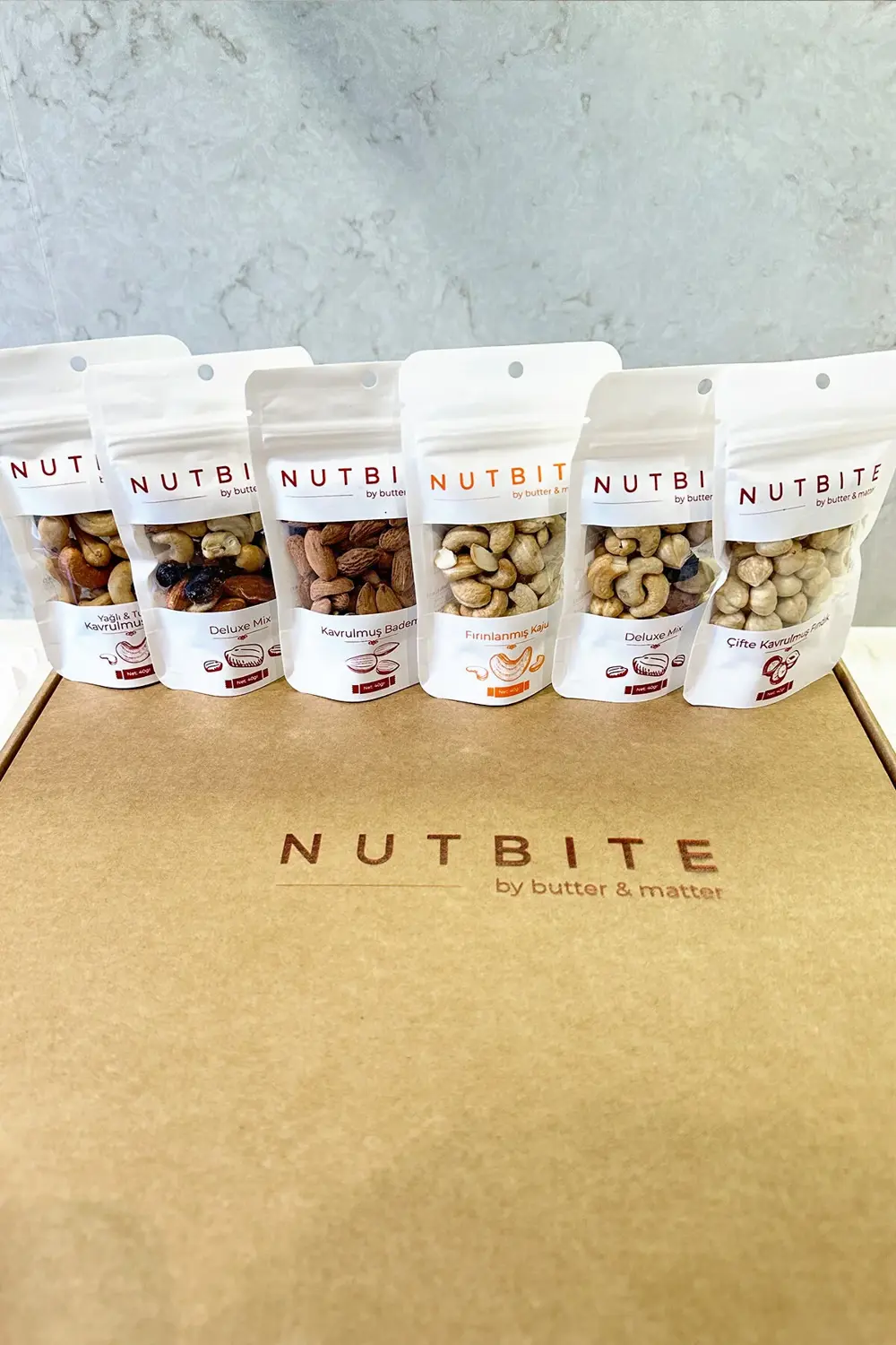 24'lü Cep Boy Kavrulmuş Karışık Paket - 24 x 40gr Cep Boy - Sağlı