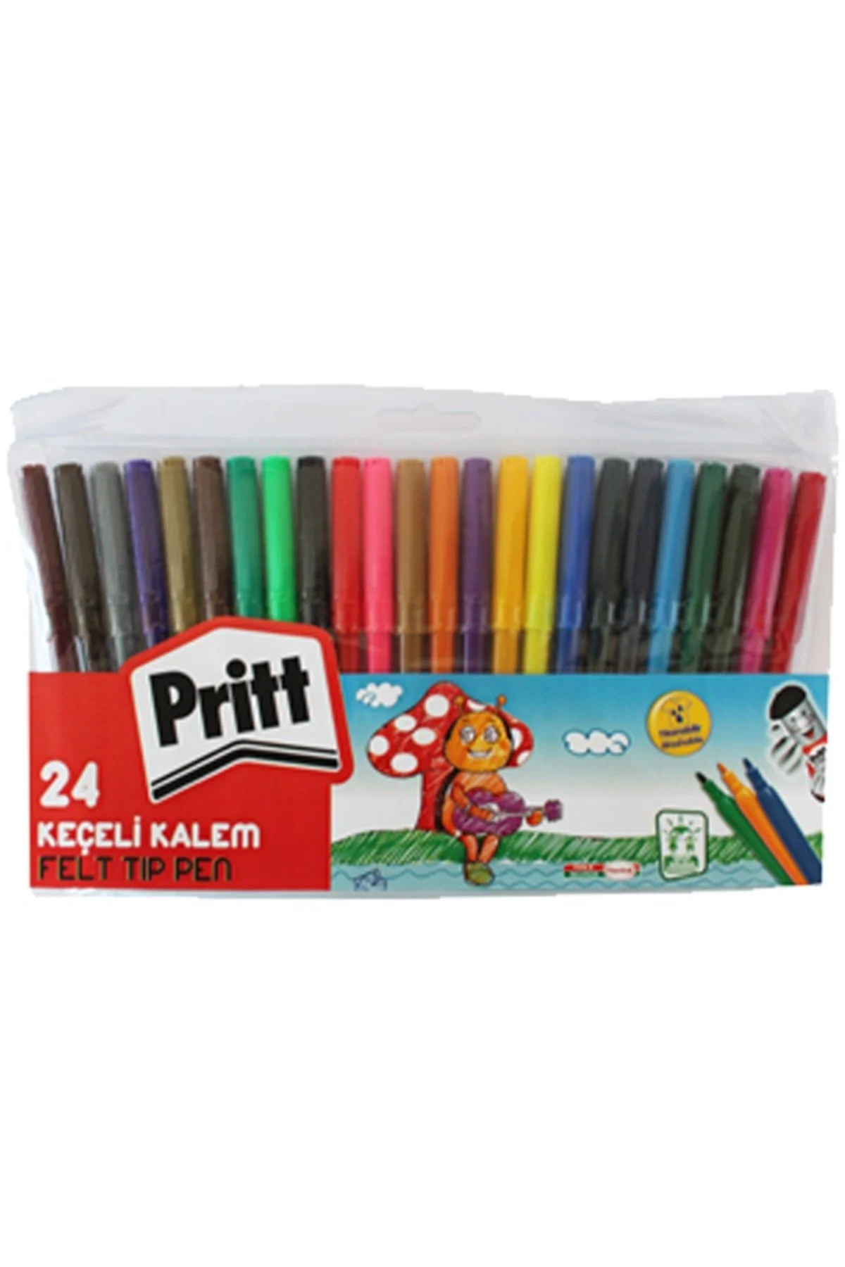24'lü Keçeli Kalem