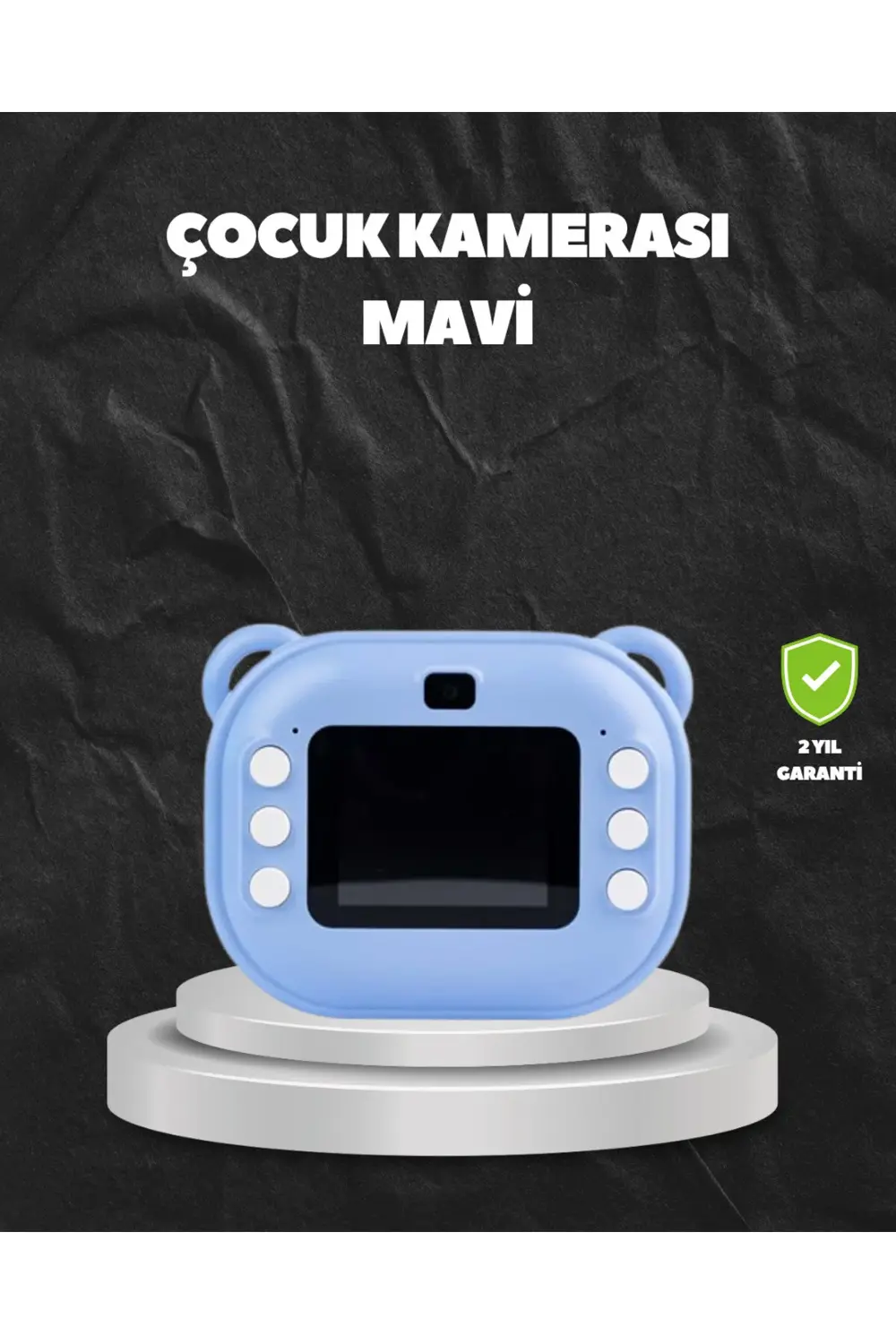 24MP HD Çift Lensli Şipşak Kamera – Termal Baskılı, 32GB Dahili H