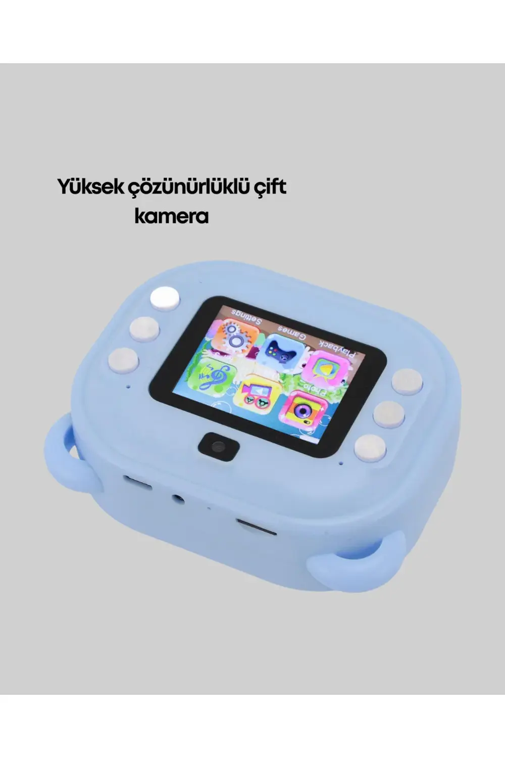 24MP HD Çift Lensli Şipşak Kamera – Termal Baskılı, 32GB Dahili H