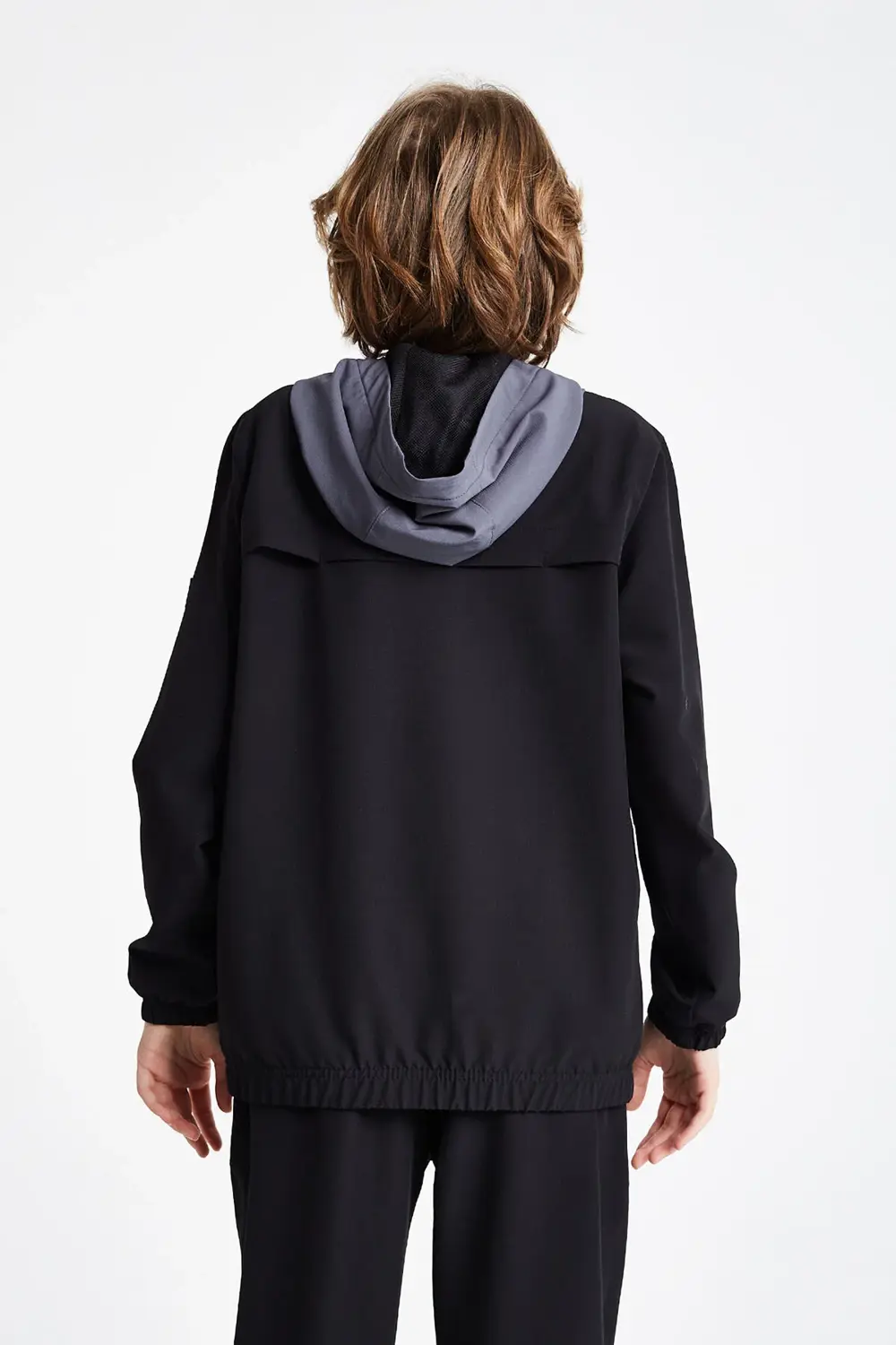 24N-3102 FERMUARLI KAPŞONLU ÜST