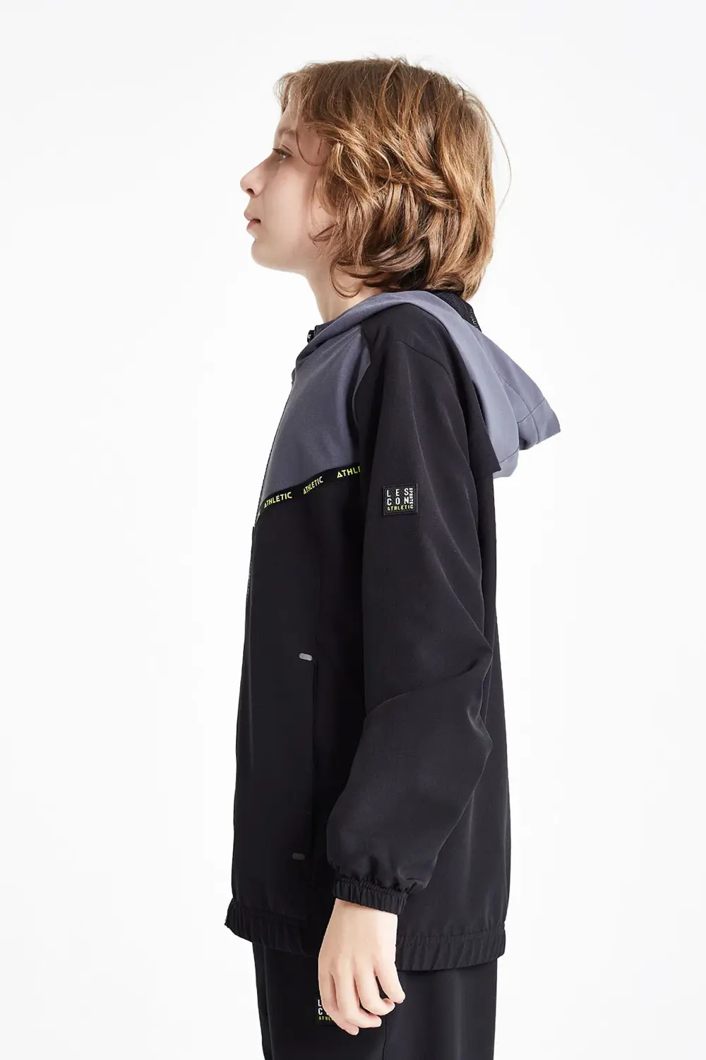 24N-3102 FERMUARLI KAPŞONLU ÜST