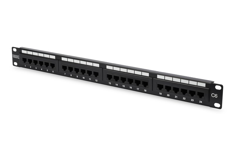 Digitus 24Port Patchpanel Dolu Cat6 (Dn-91624U-Cr)