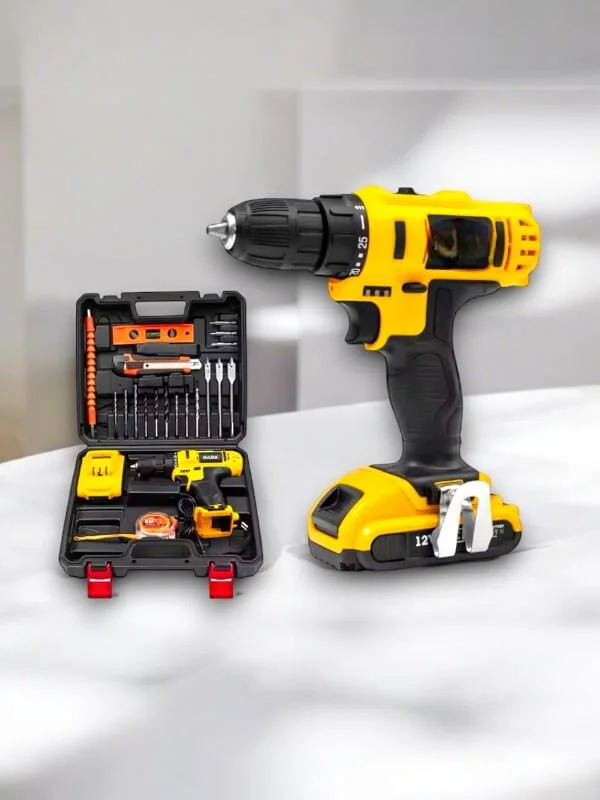 24V Profesyonel Matkap Seti Metal Şanzıman Darbeli - 27 Parçalık Güçlü Çözüm