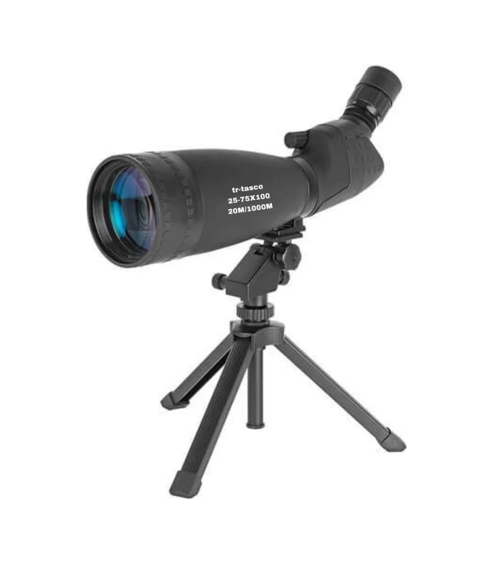 25-75x100 Tek Gözlü Kuş Gözlem Ve Ok Atış Dürbünü Çok Renkli