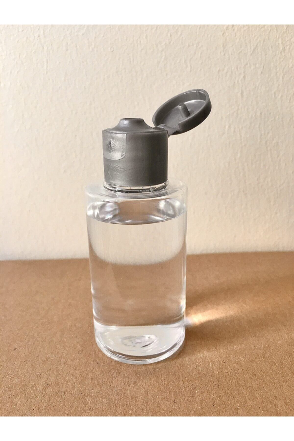 Ssepetlesene 25 Adet 50 Ml Gri Fliptop Kapak Om61 Dezenfektan - Kolonya - Parf