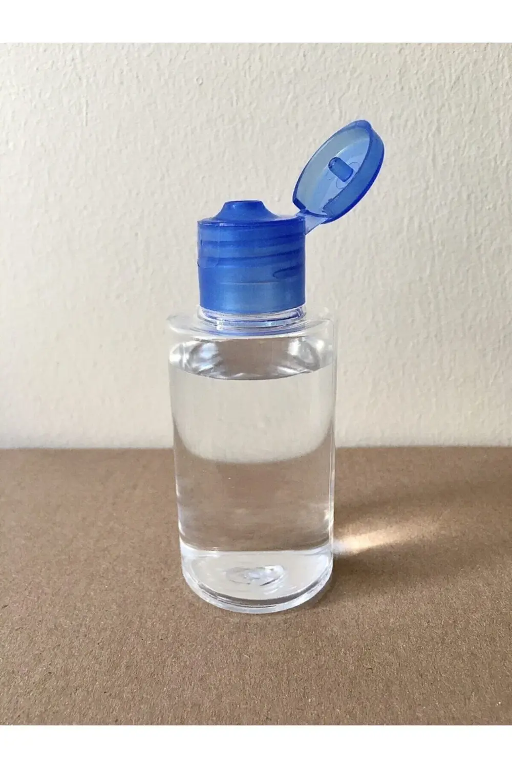 25 Adet 50 ml Mavi Fliptop Kapak Om62 Dezenfektan Kolonya Parfüm