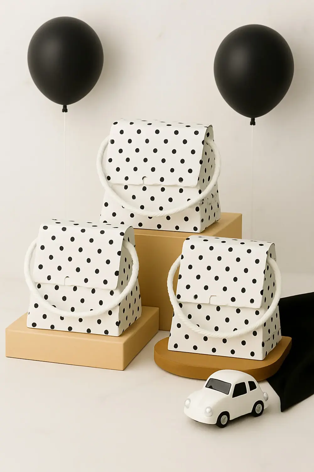 25 Adet Konsept Özel Tasarım Hediye Kutusu Hediye Çanta Boş Karto