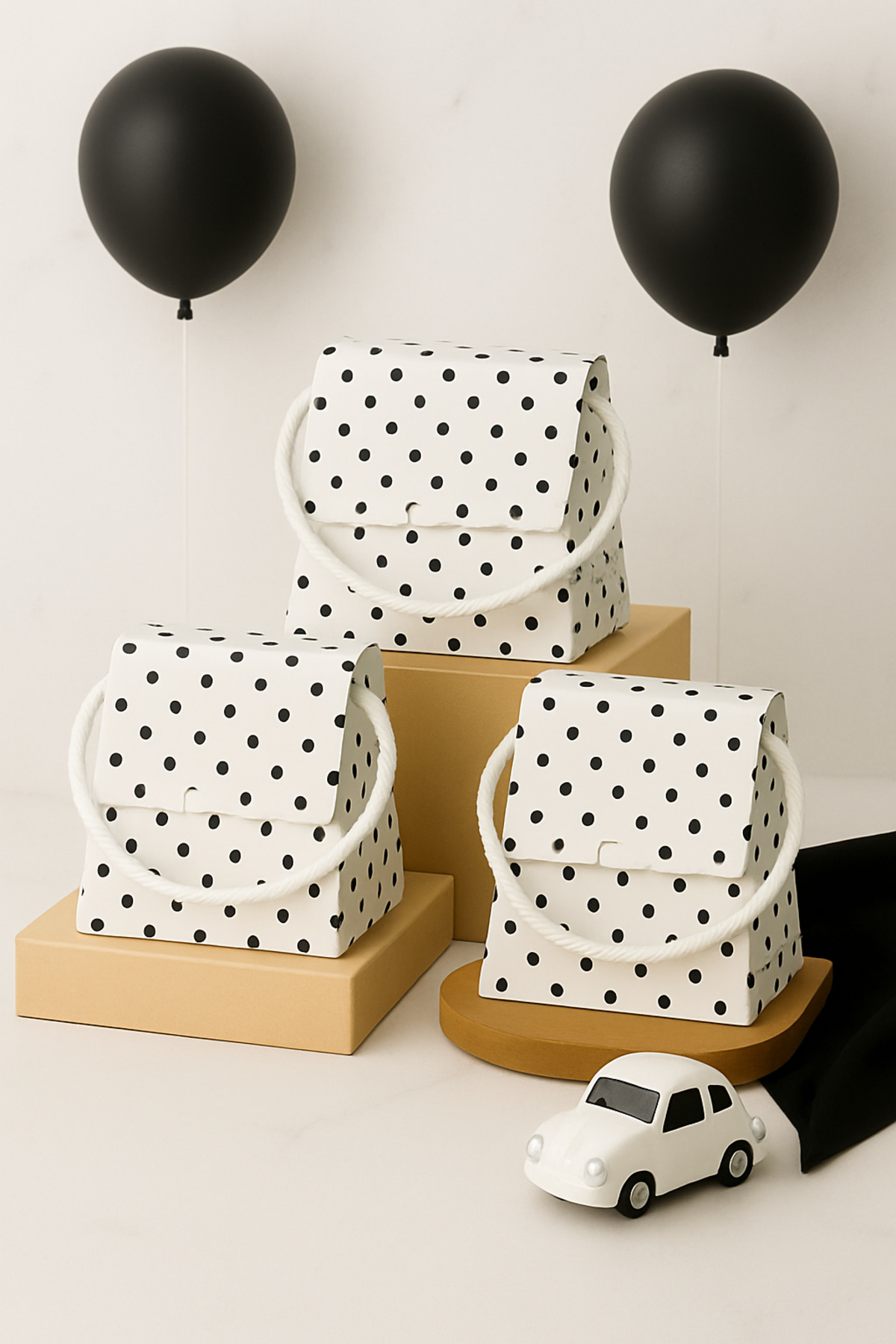 25 Adet Konsept Özel Tasarım Hediye Kutusu Hediye Çanta Boş Karto