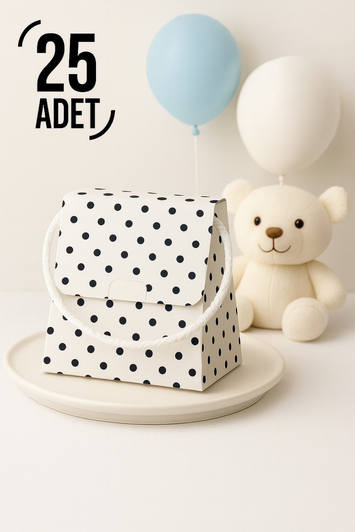 25 Adet Konsept Özel Tasarım Hediye Kutusu Hediye Çanta Boş Karto