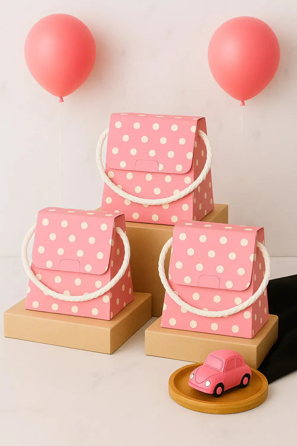 25 Adet Konsept Tasarım Hediye Kutusu Hediye Çanta Boş Karton Çan