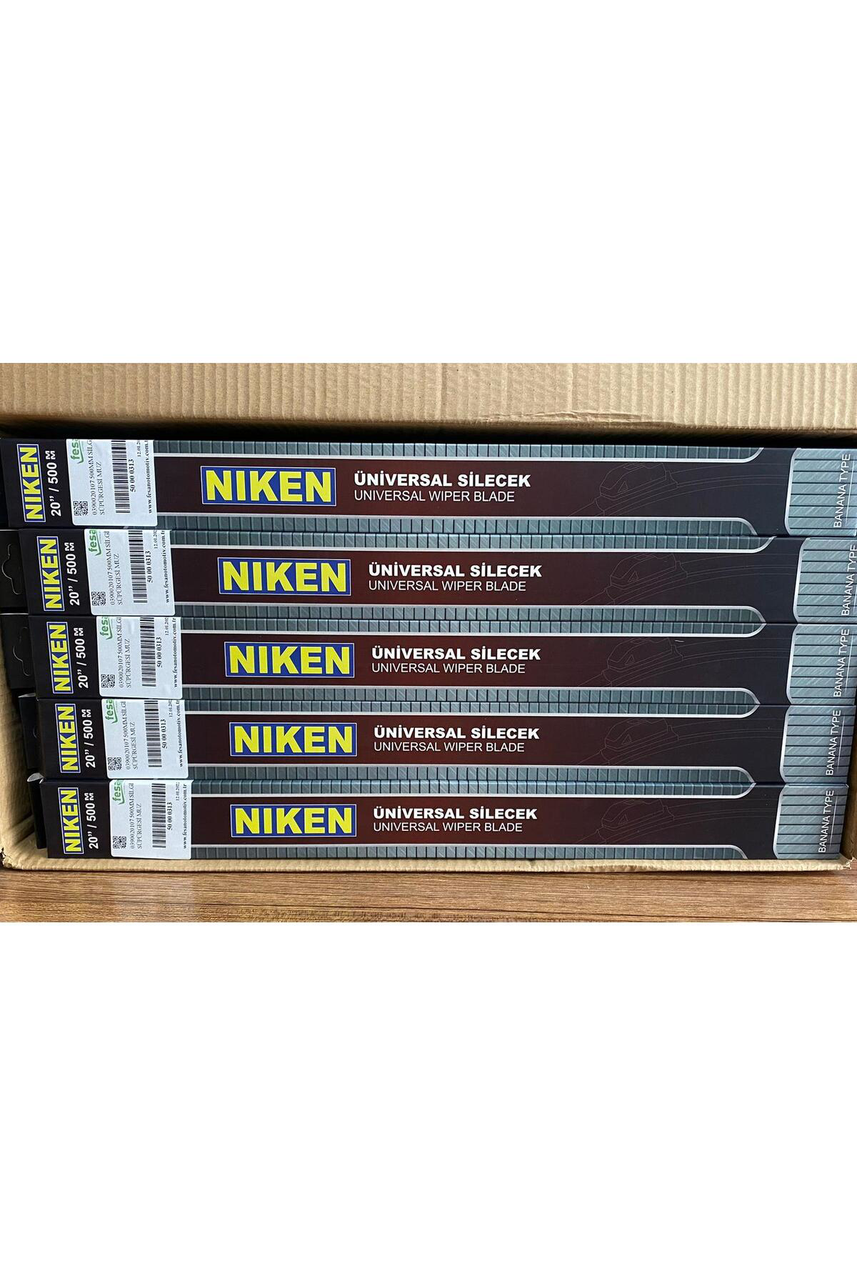 25 Adet Niken 500MM Muz Silecek