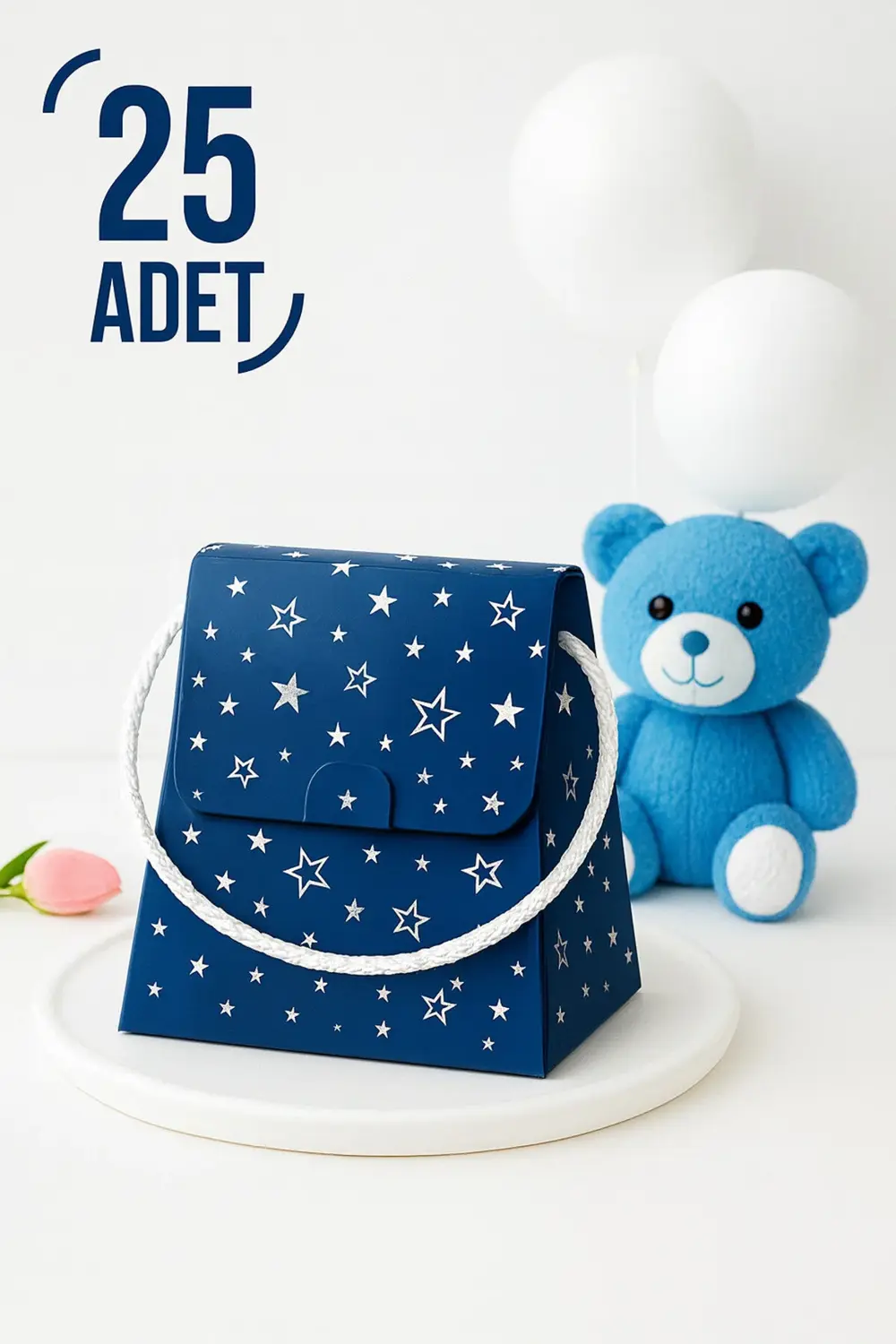 25 Adet Özel Konsept Tasarım Hediye Kutusu Hediye Çanta Boş Karto