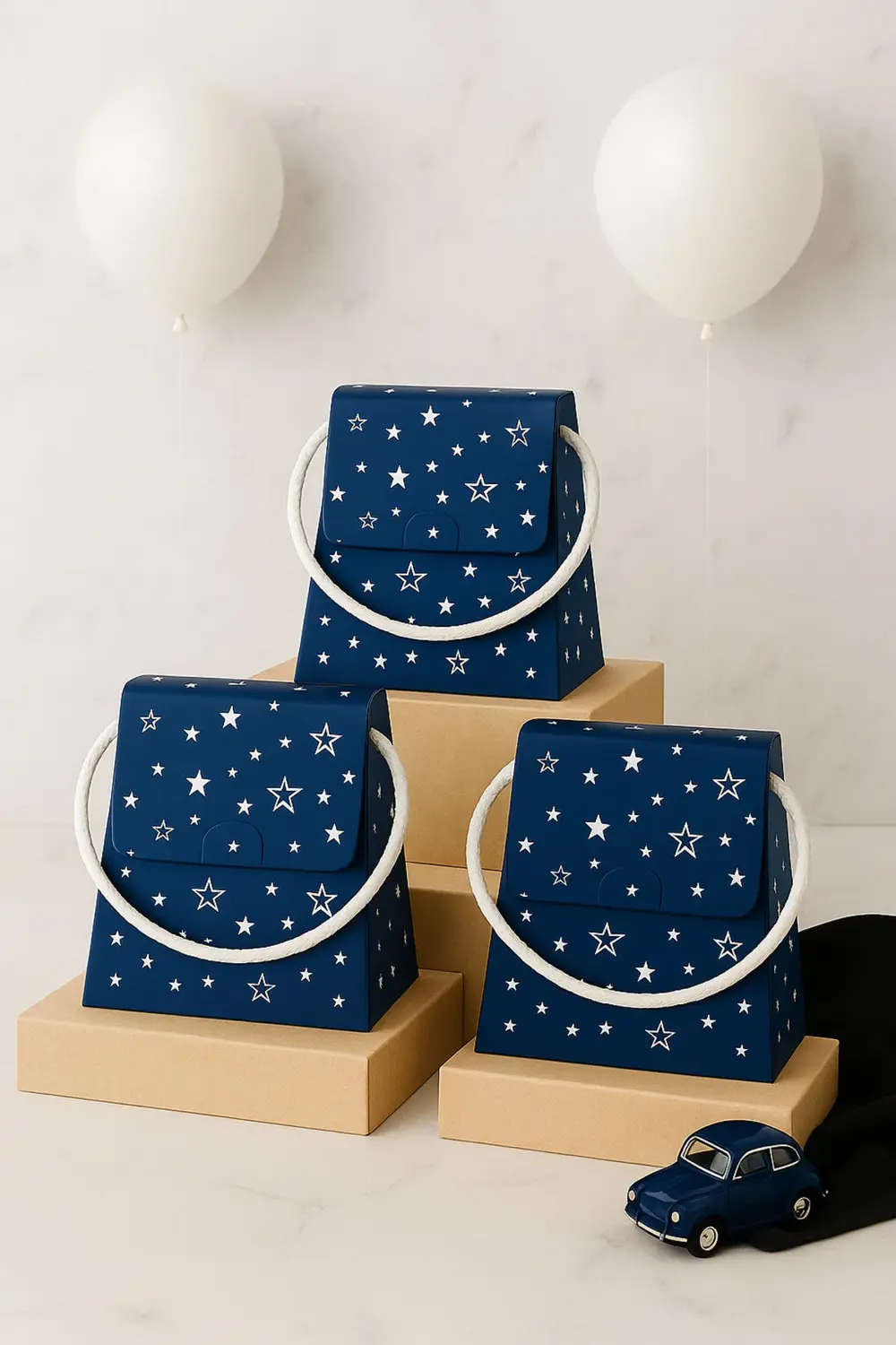 25 Adet Özel Konsept Tasarım Hediye Kutusu Hediye Çanta Boş Karto