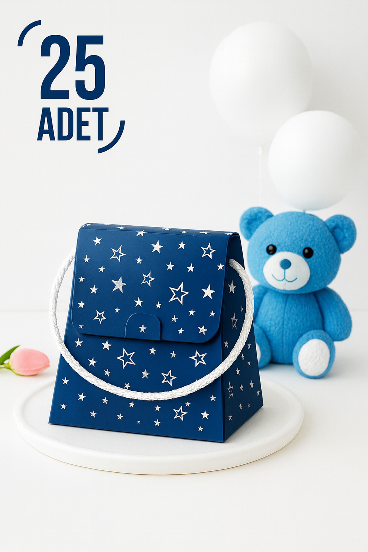 25 Adet Özel Konsept Tasarım Hediye Kutusu Hediye Çanta Boş Karto