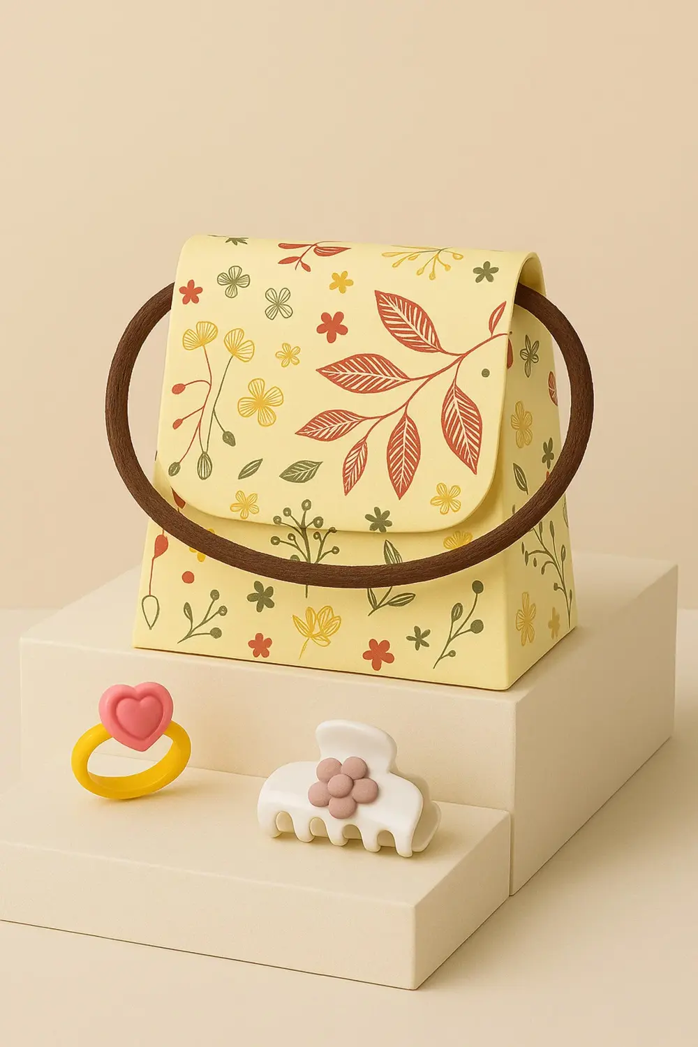 25 Adet Özel Tasarım Hediye Kutusu Hediye Çanta Boş Karton Çanta