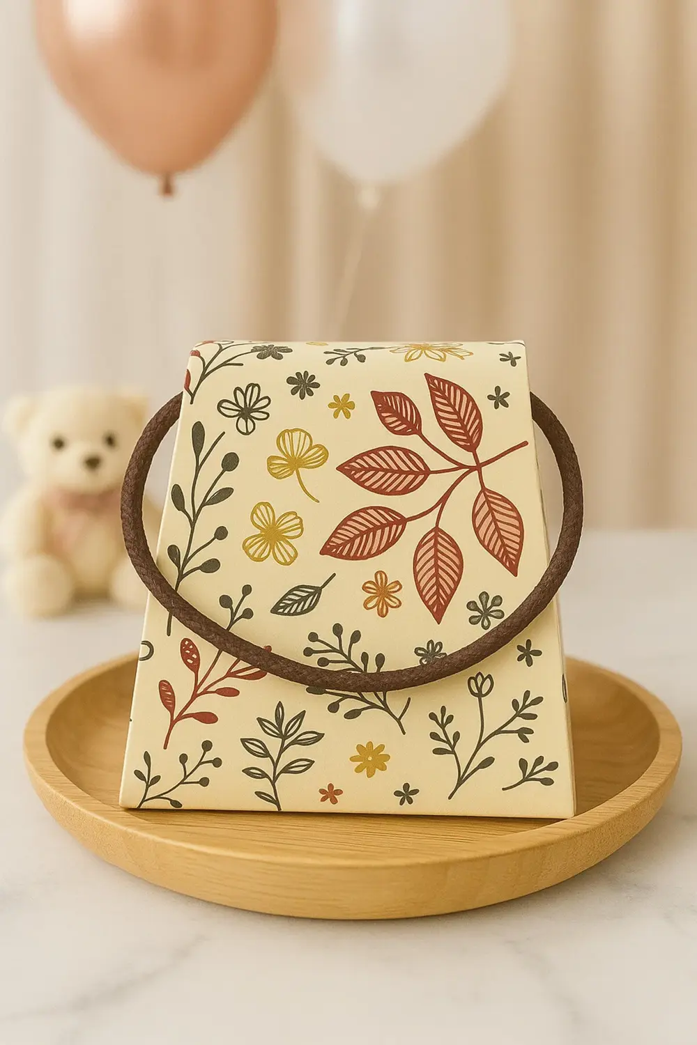 25 Adet Özel Tasarım Hediye Kutusu Hediye Çanta Boş Karton Çanta