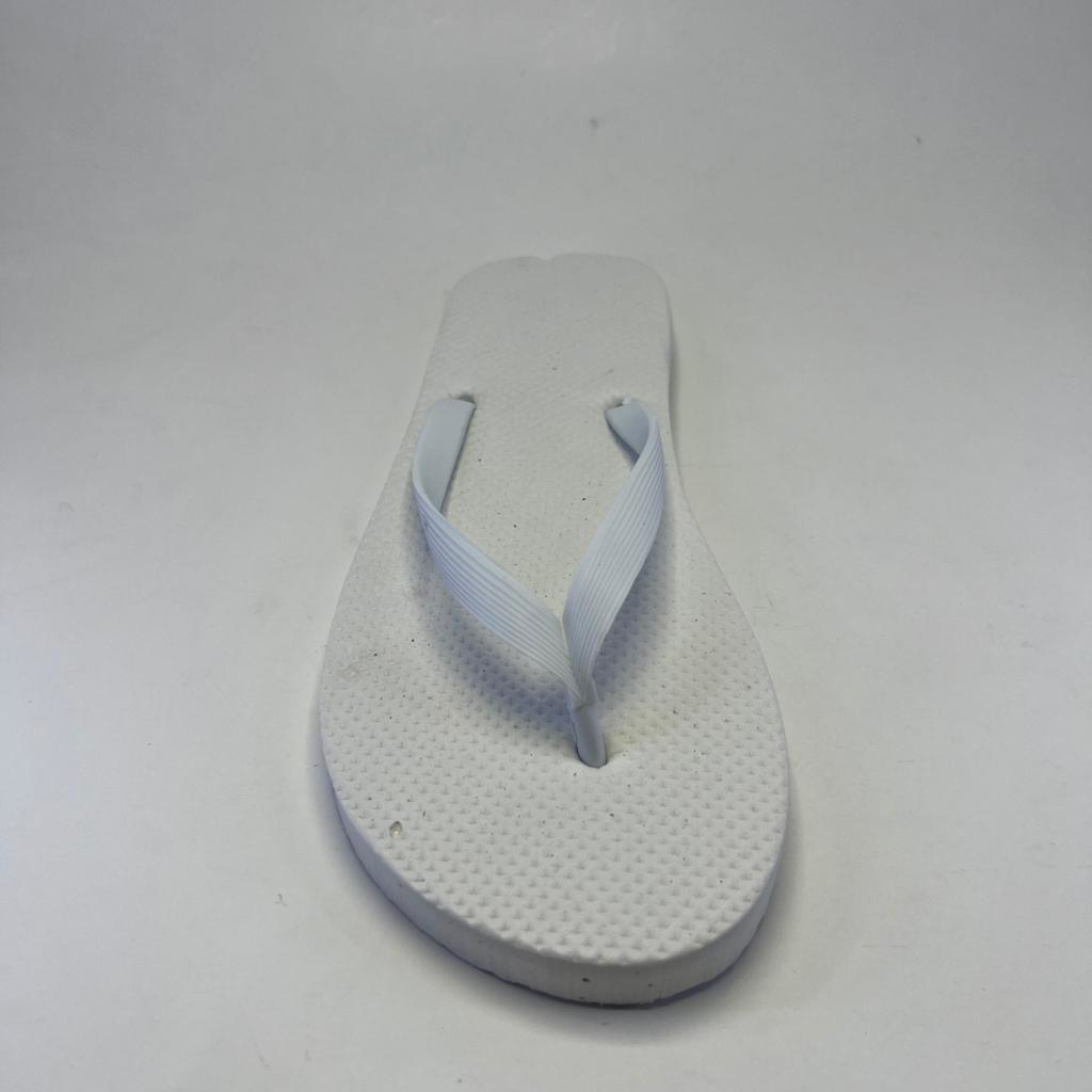 Private 25 Adet Parmak Arasi Beyaz Kadin Terlik Eva Taban 14 Mm Flip Flop