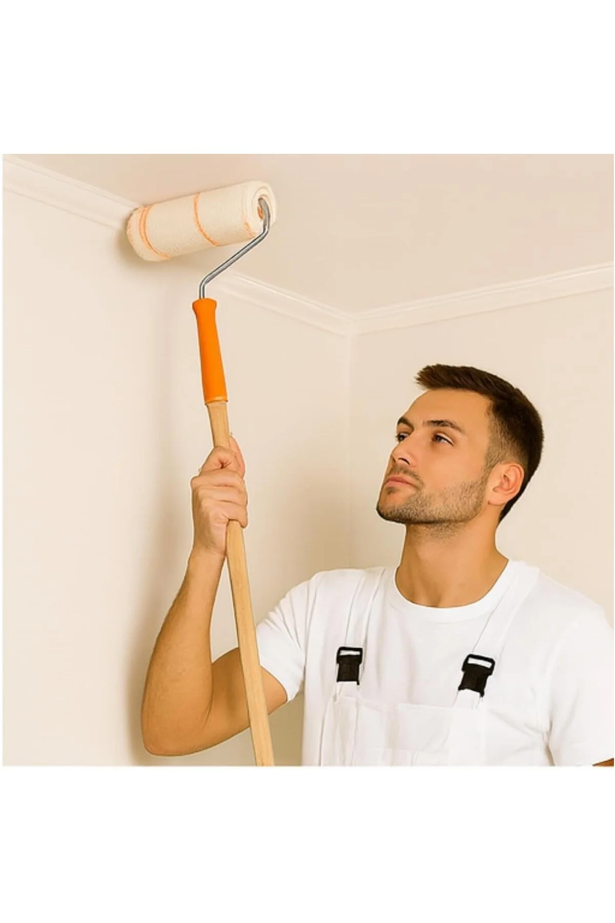 25 cm Boya Rulosu – Geniş Yüzeyler İçin Profesyonel Rulo Fırça, E