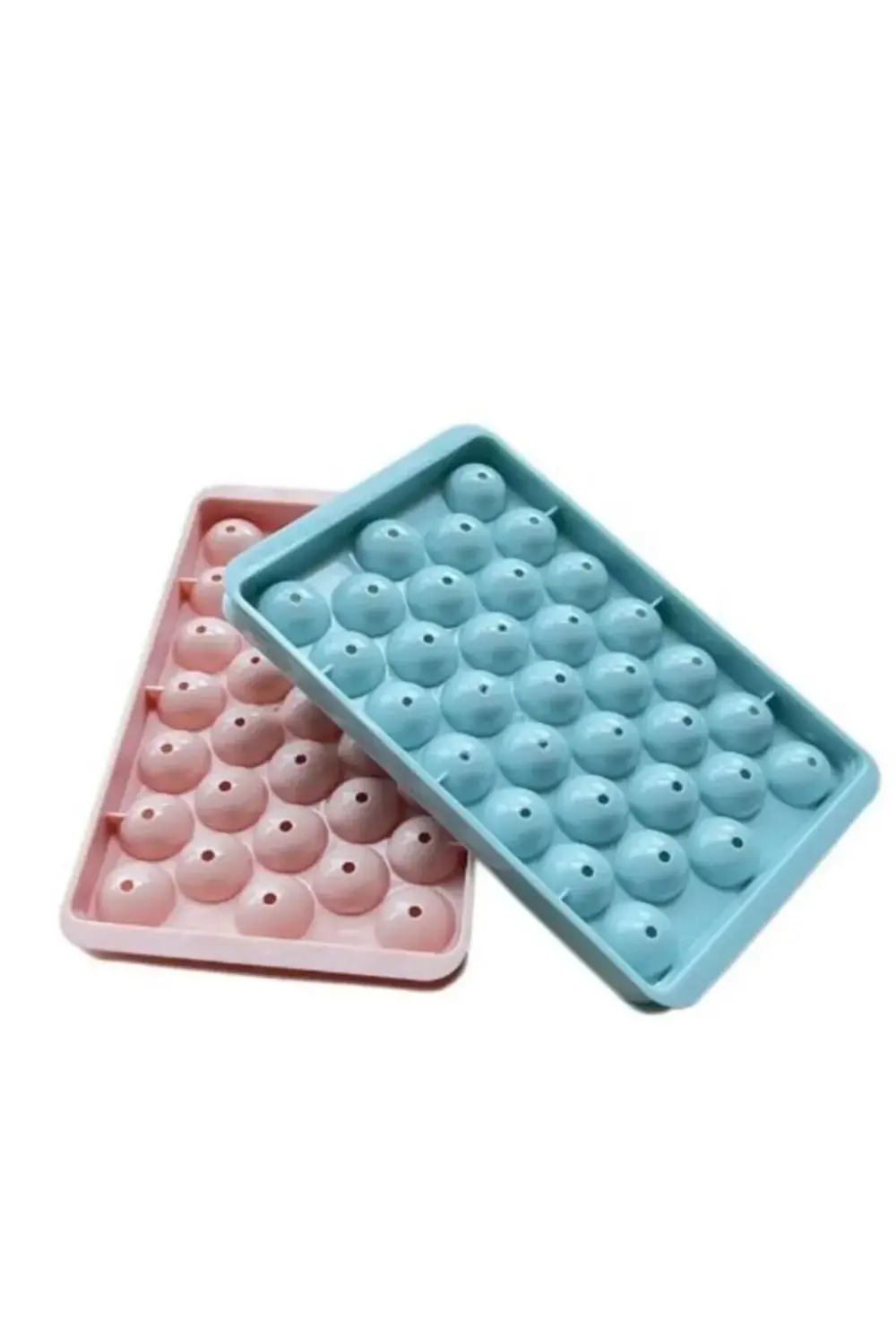 2.5 cm Çap Yuvarlak Buz Küpü Yapma Tepsisi 33 Bölmeli Küre Top Bu