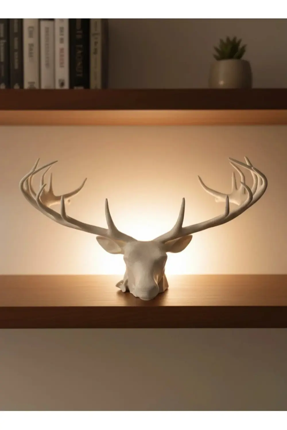 25 Cm Es Geyik Figürü Şık Ev Ofis Dekorasyonu