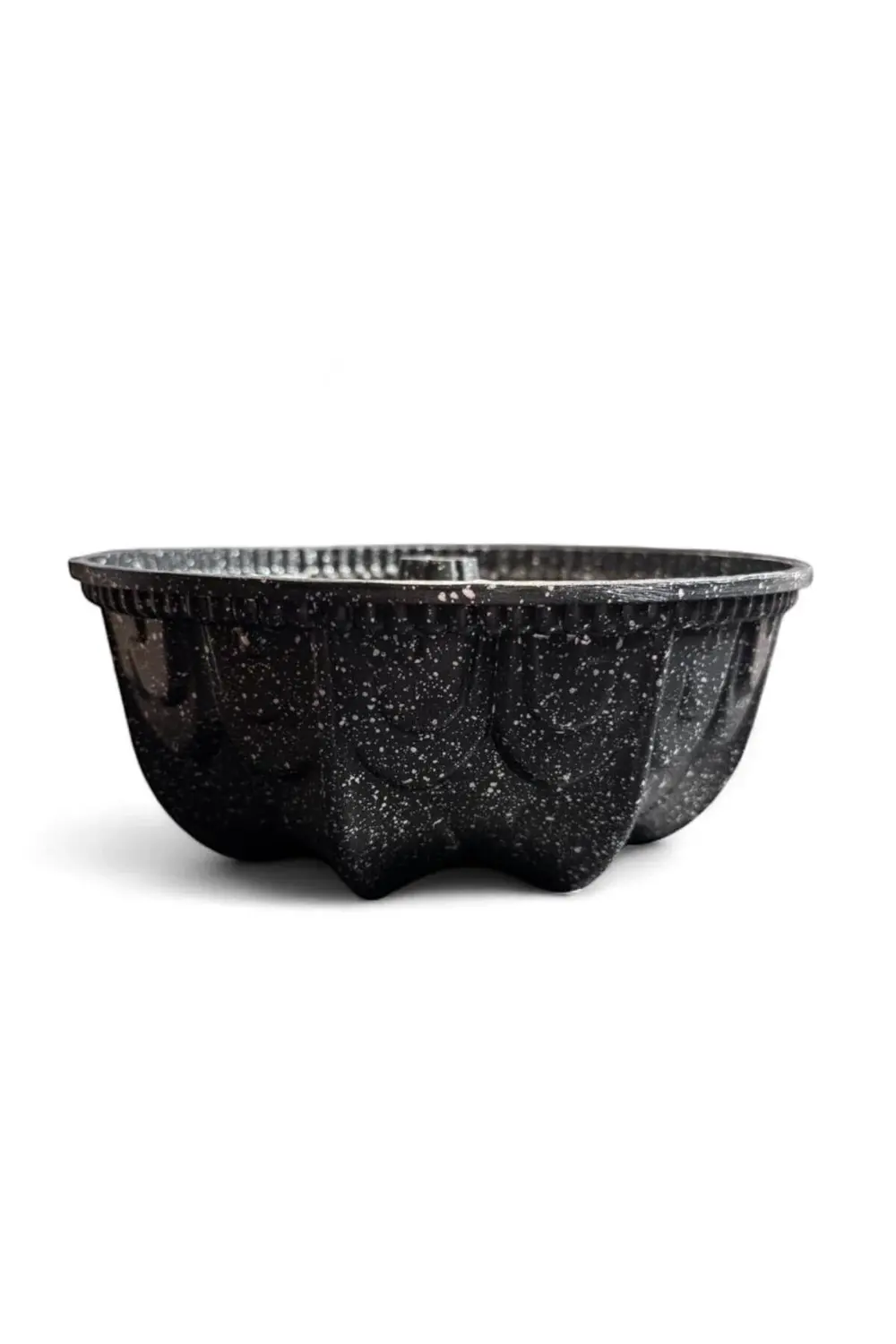 25 cm Granit Desenli Orta Delikli Kek Kalıbı – Yapışmaz, Yanmaz,