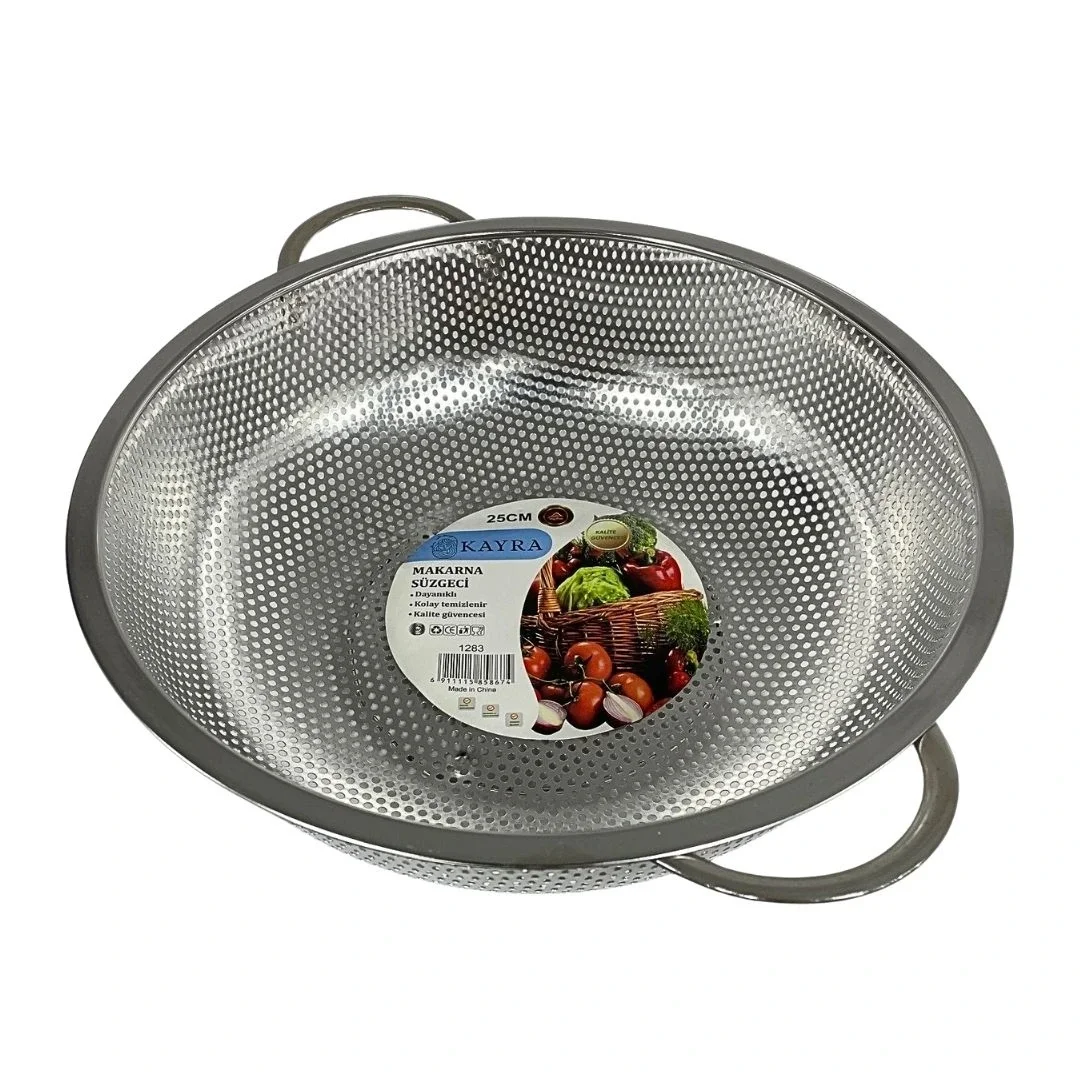 25 cm Metal Makarna Süzgeci Fiyatı, Yorumları ve Özellikleri