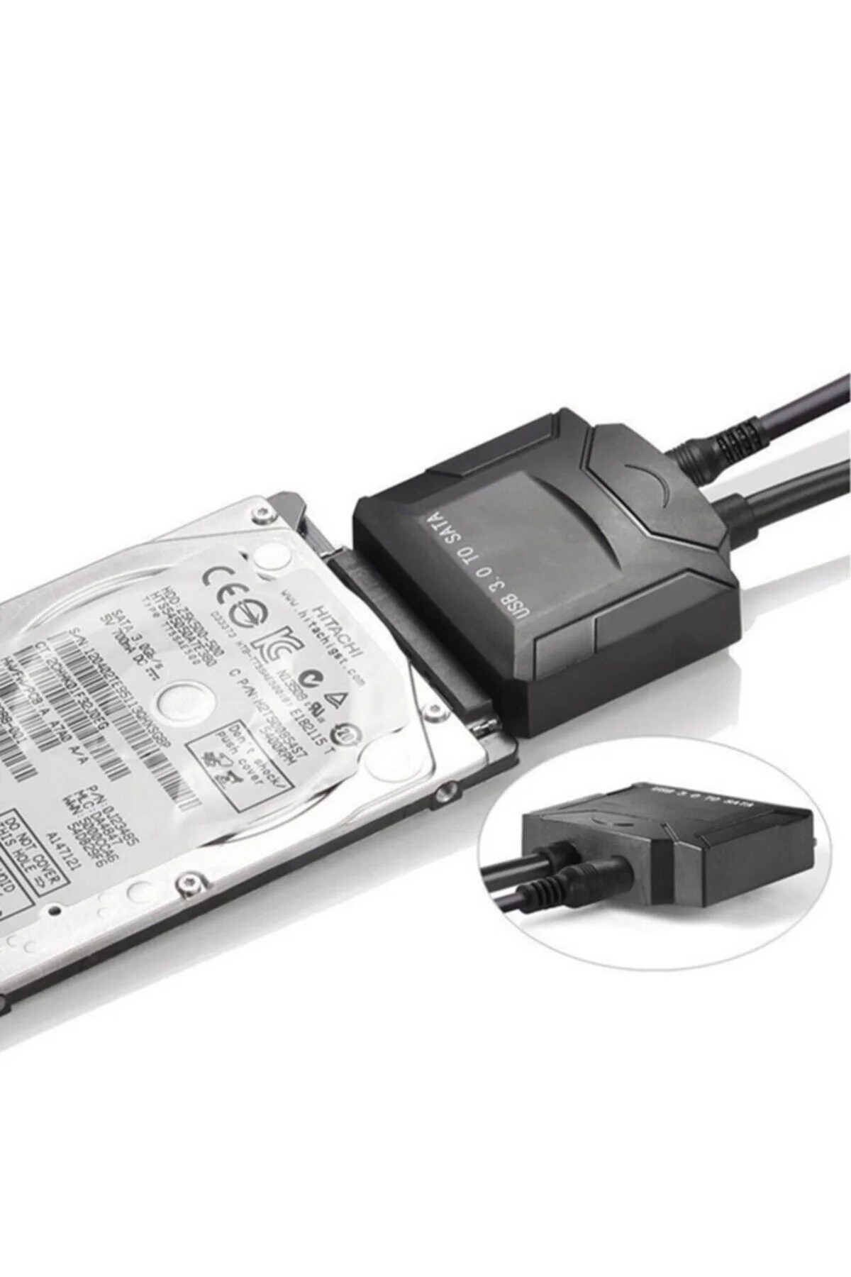 2.5 Inç 3.5 Inç Sata Hard Disk Usb 3.0 Çevirici Adaptörlü