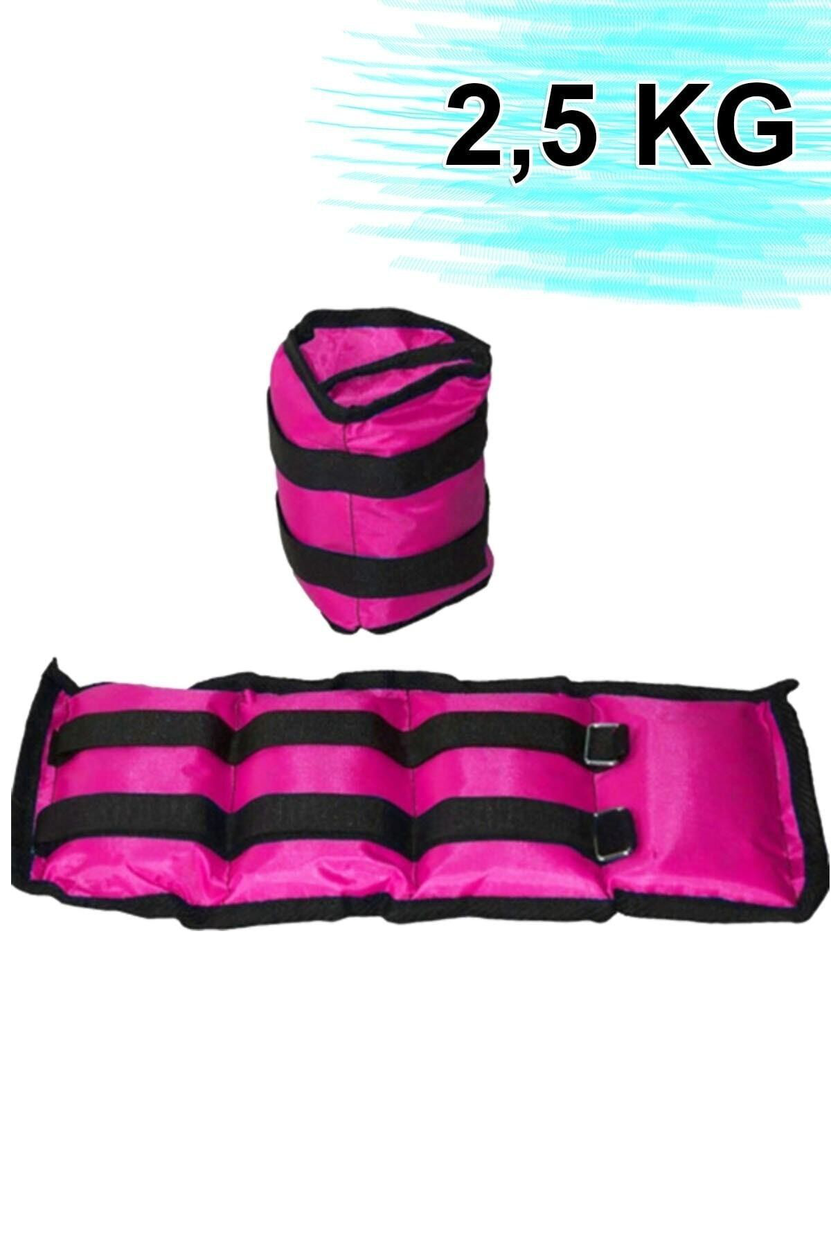 Jet 2,5 Kg X 2 Adet El Ayak Ağırlığı Seti Kum Torbası 2.5 Kg Kas Bile