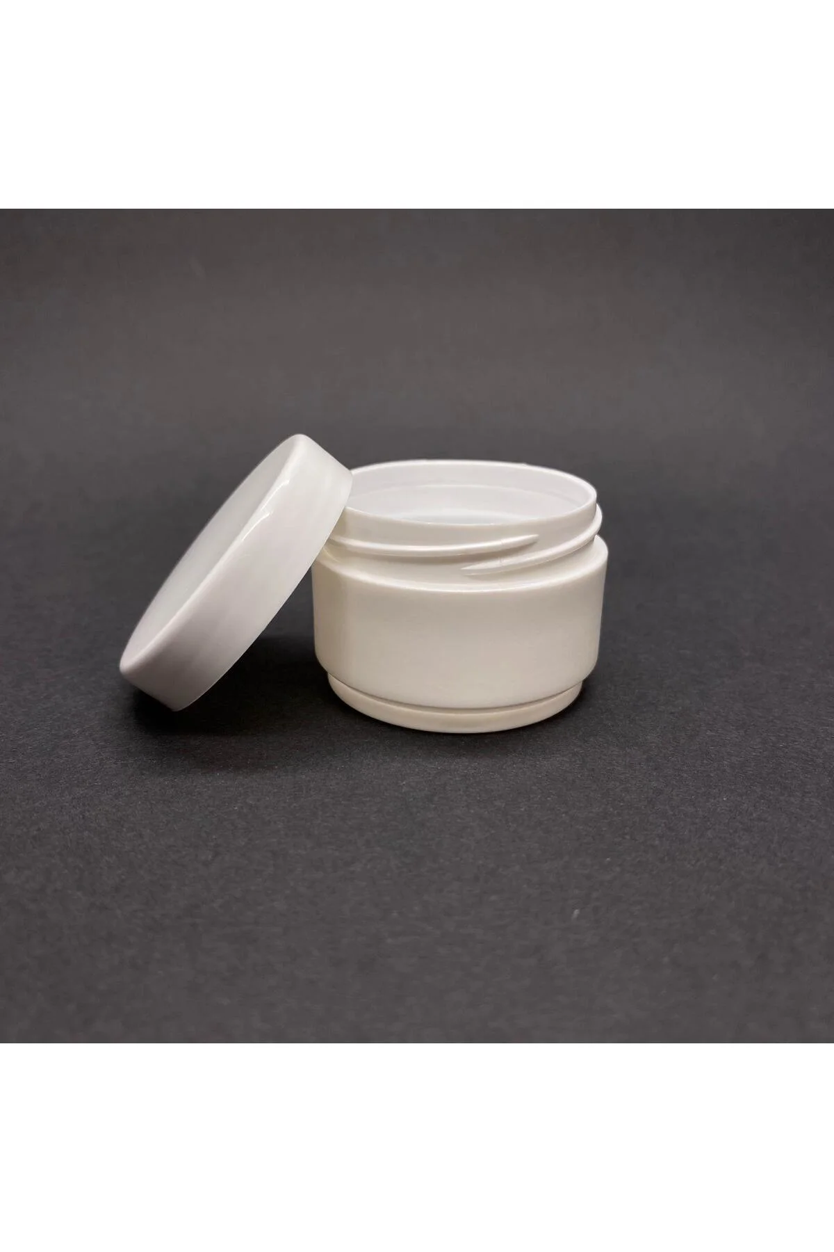 25 Ml Kapaklı Beyaz Krem Kavanozu , 25 Cc Boş Kozmetik Plastik Kr