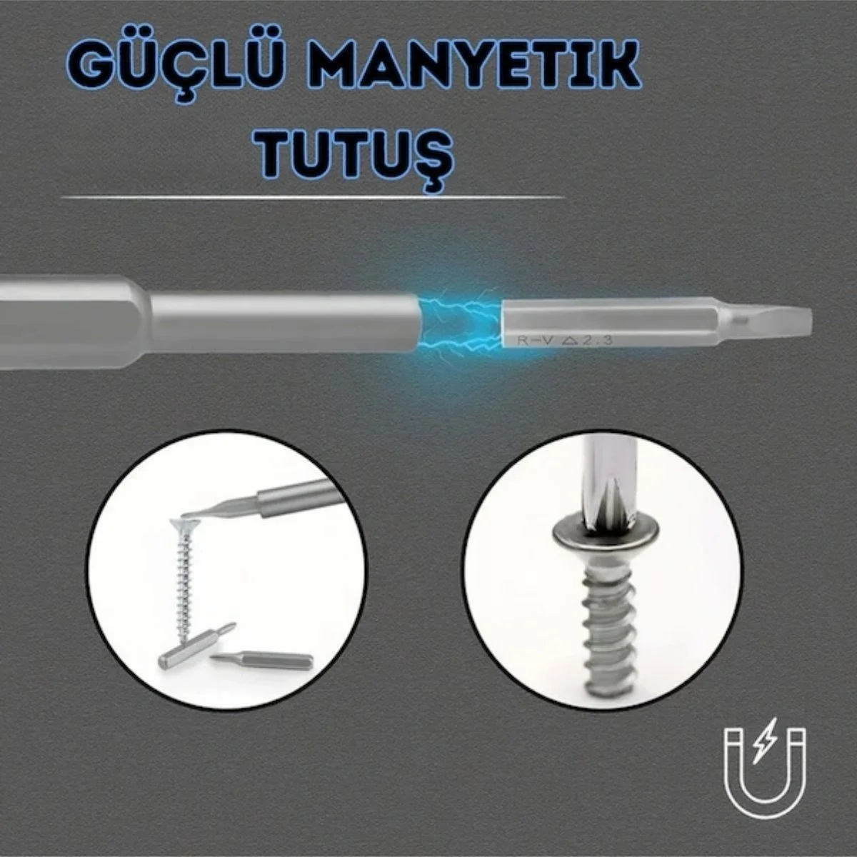 25 Parça 24 Farklı Uçlu Mıknatıslı 25 İn 1  Tornavida Seti Bx40 Fiyatı, Yorumları ve Özellikleri