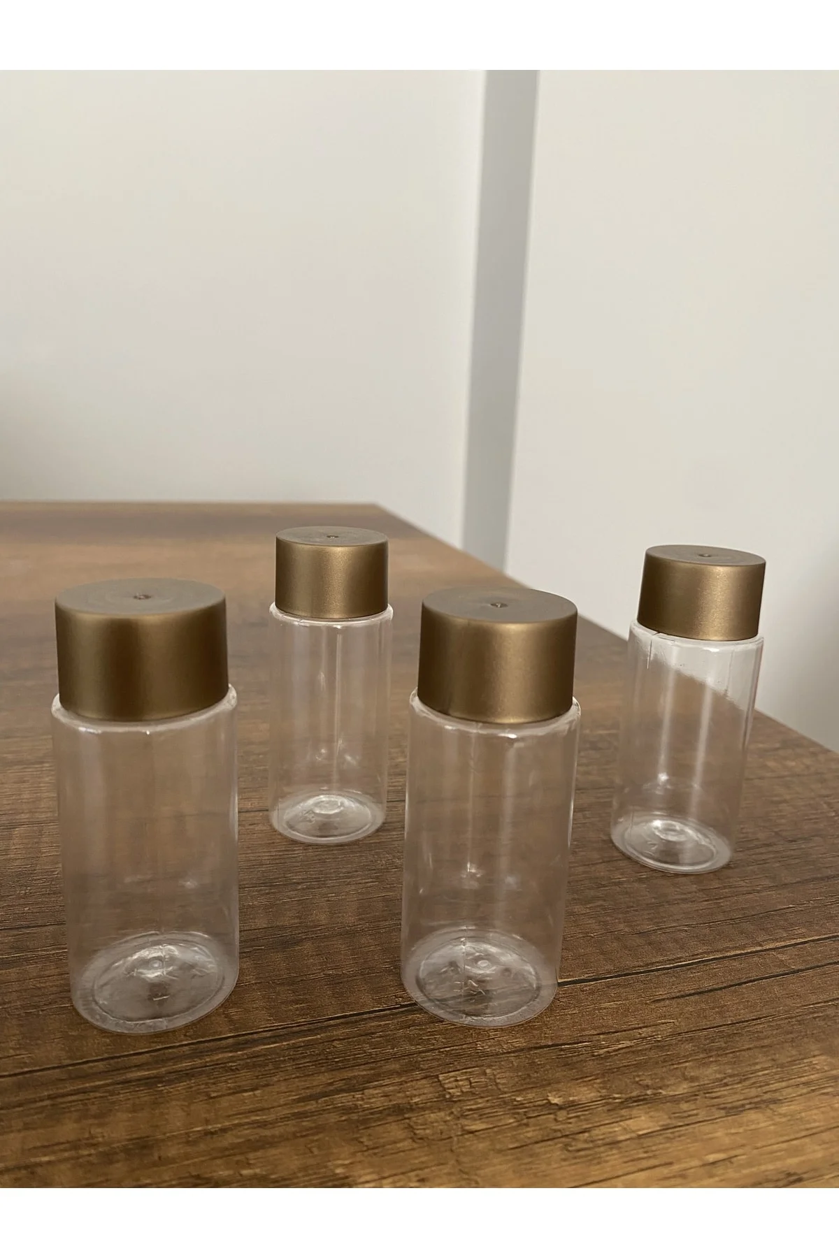 250 Adet 50 Ml Kapaklı Boş Şişe Dekoratif Şampuan Şişesi