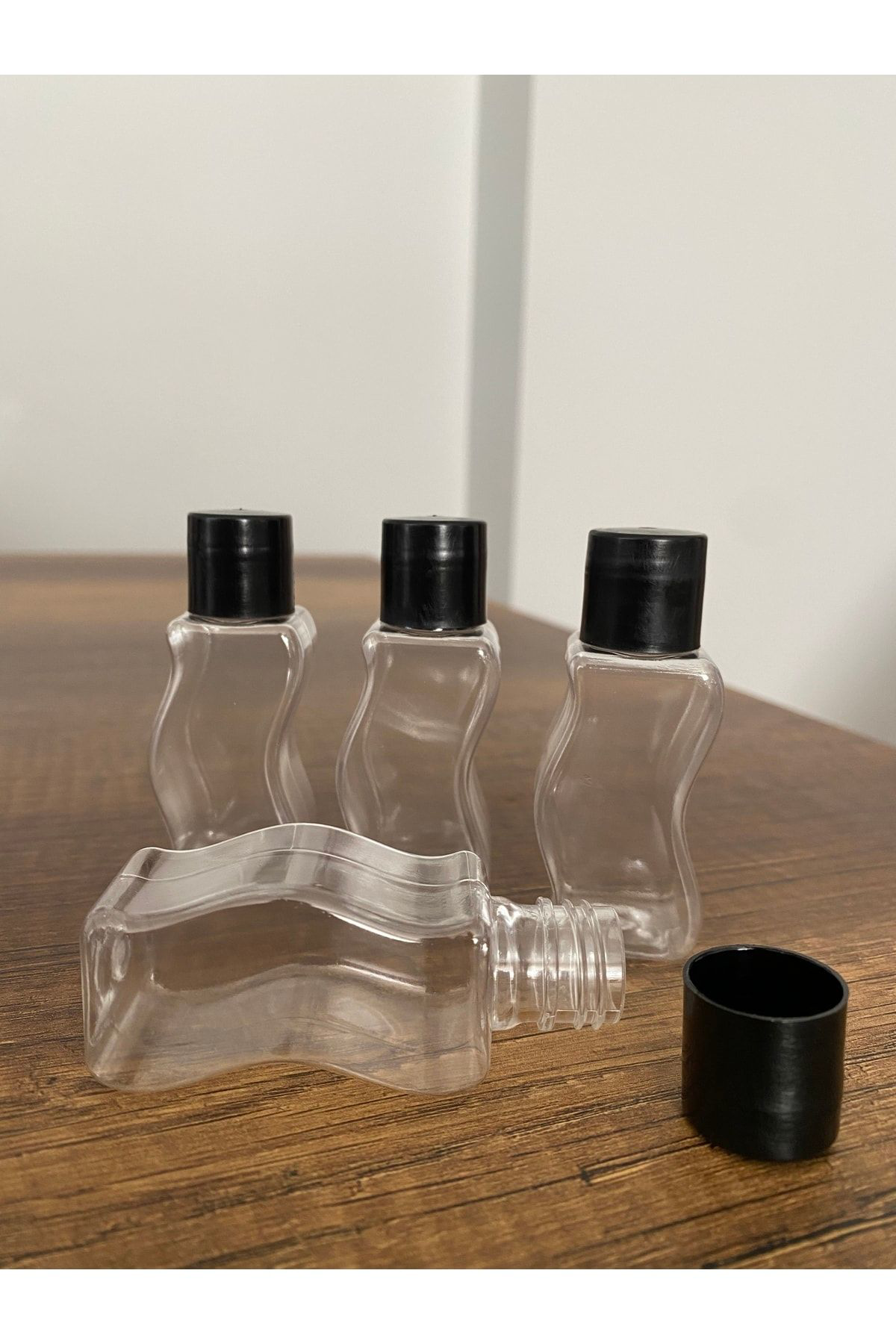 Aksesuar 250 Adet Kapakli Boş Şişe 30 Ml Dekoratif Şampuan Şişesi Us-06