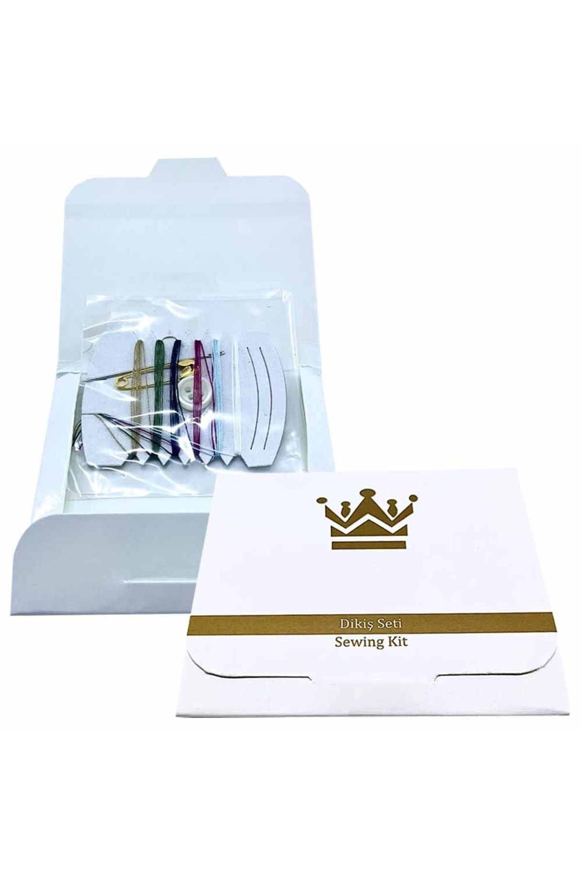 Private 250 Adet Otel Buklet Dikiş Seti Kutulu Promosyon Reklam Hediye