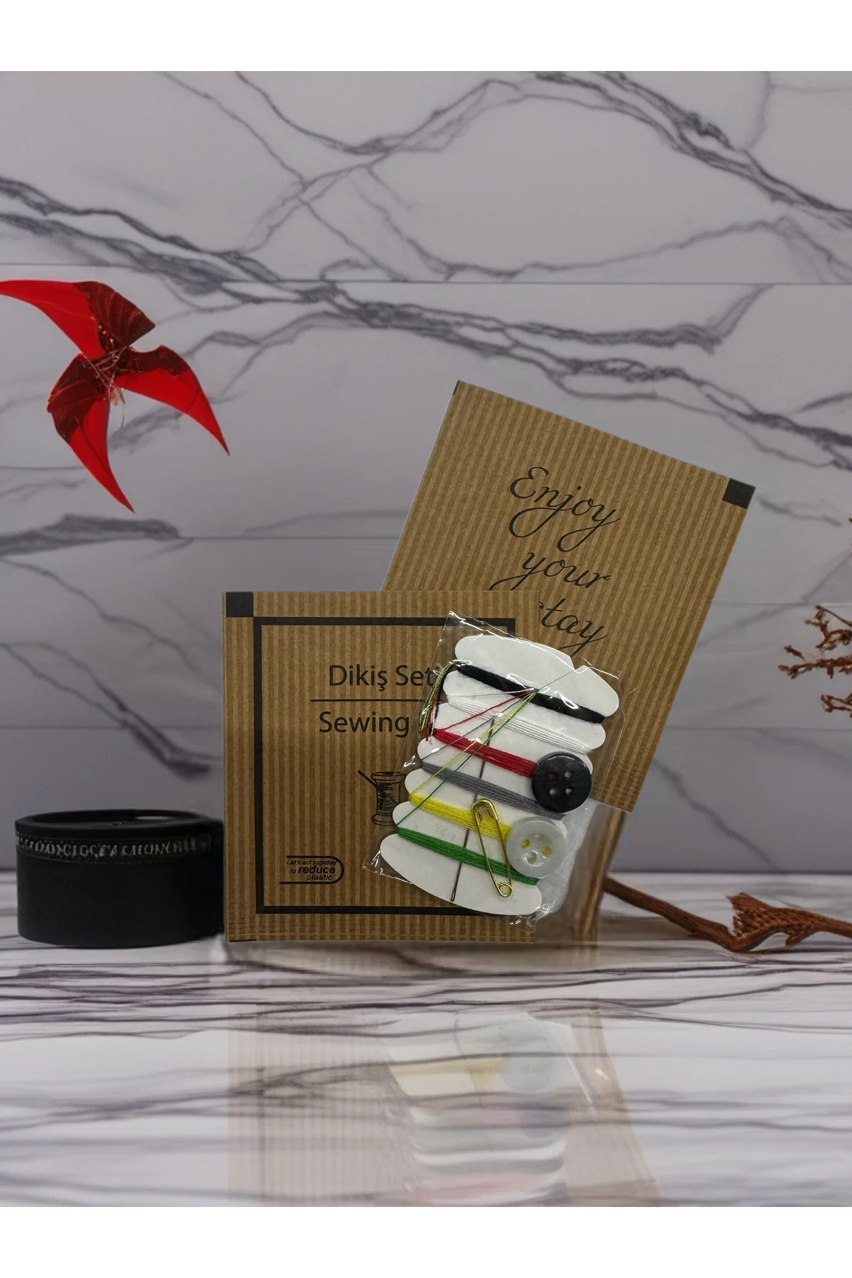 250 adet otel tipi yırt-aç dikiş seti