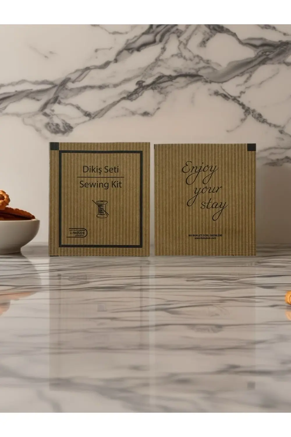 250 adet otel tipi yırt-aç dikiş seti