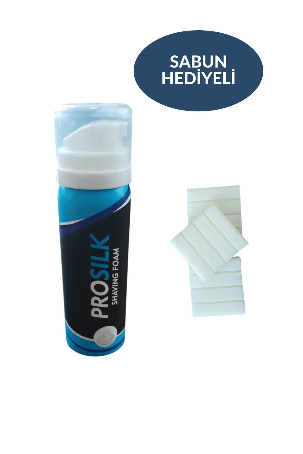 250 Adet Seyehat Boy Traş Köpüğü 50 ML + 100 Adet Mini Sabun Hedi