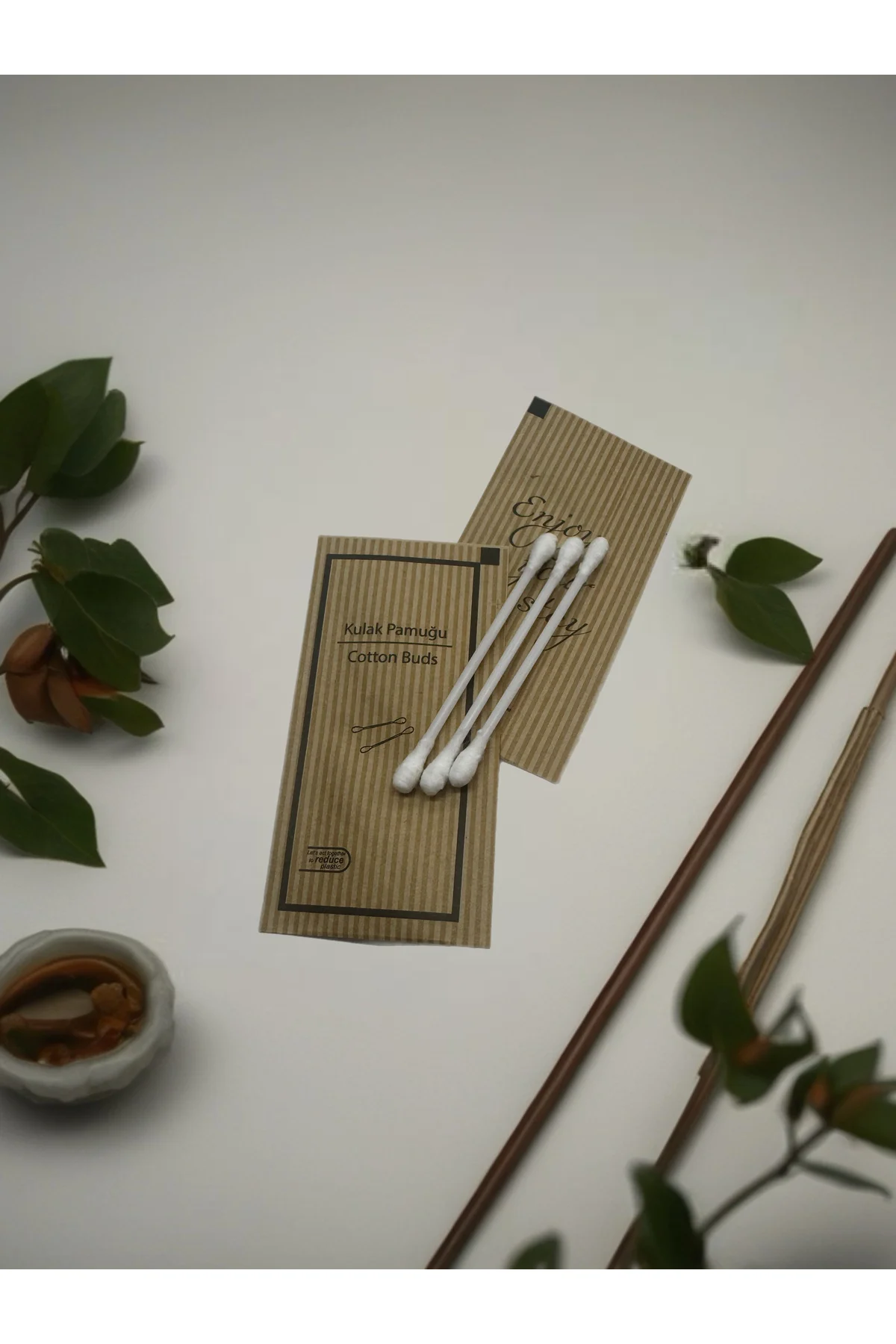 250 Adet Tek Kullanımlık Otel Tipi Kulak Pamuğu