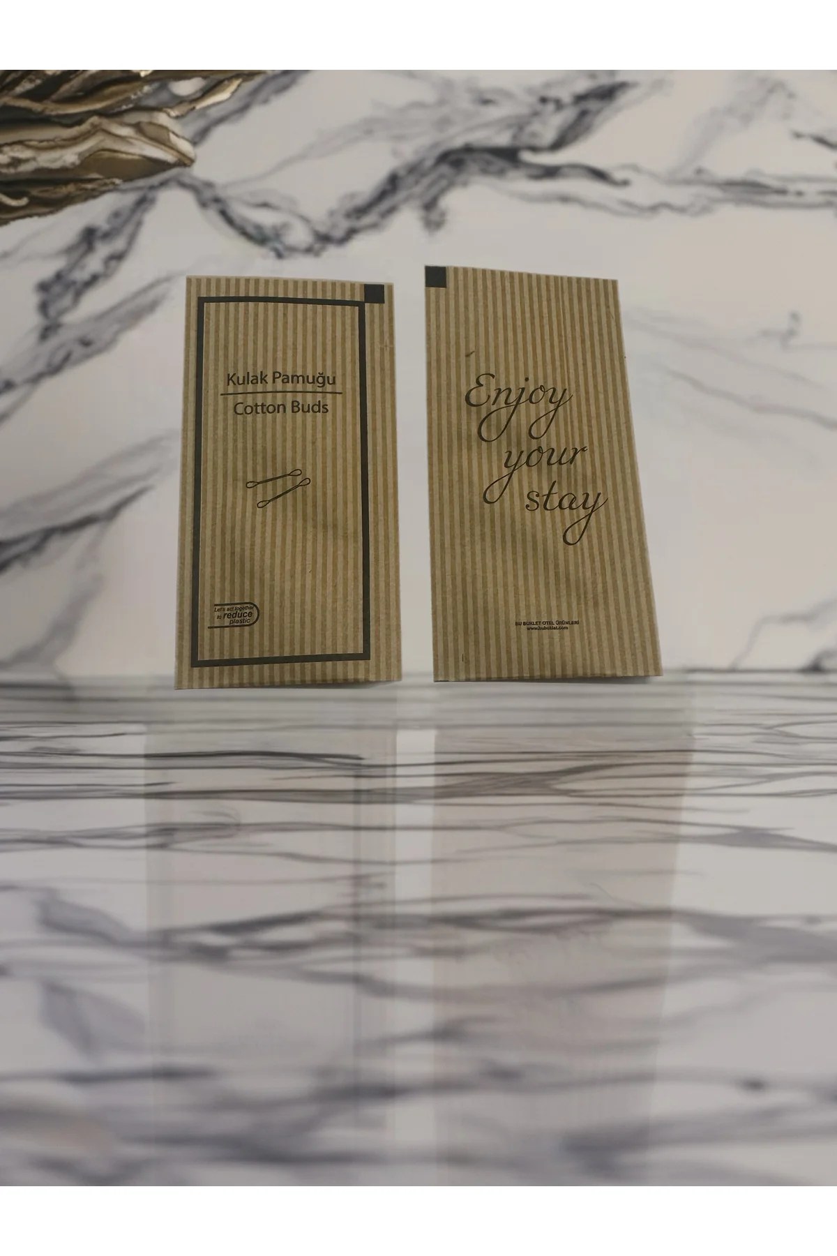 250 Adet Tek Kullanımlık Otel Tipi Kulak Pamuğu