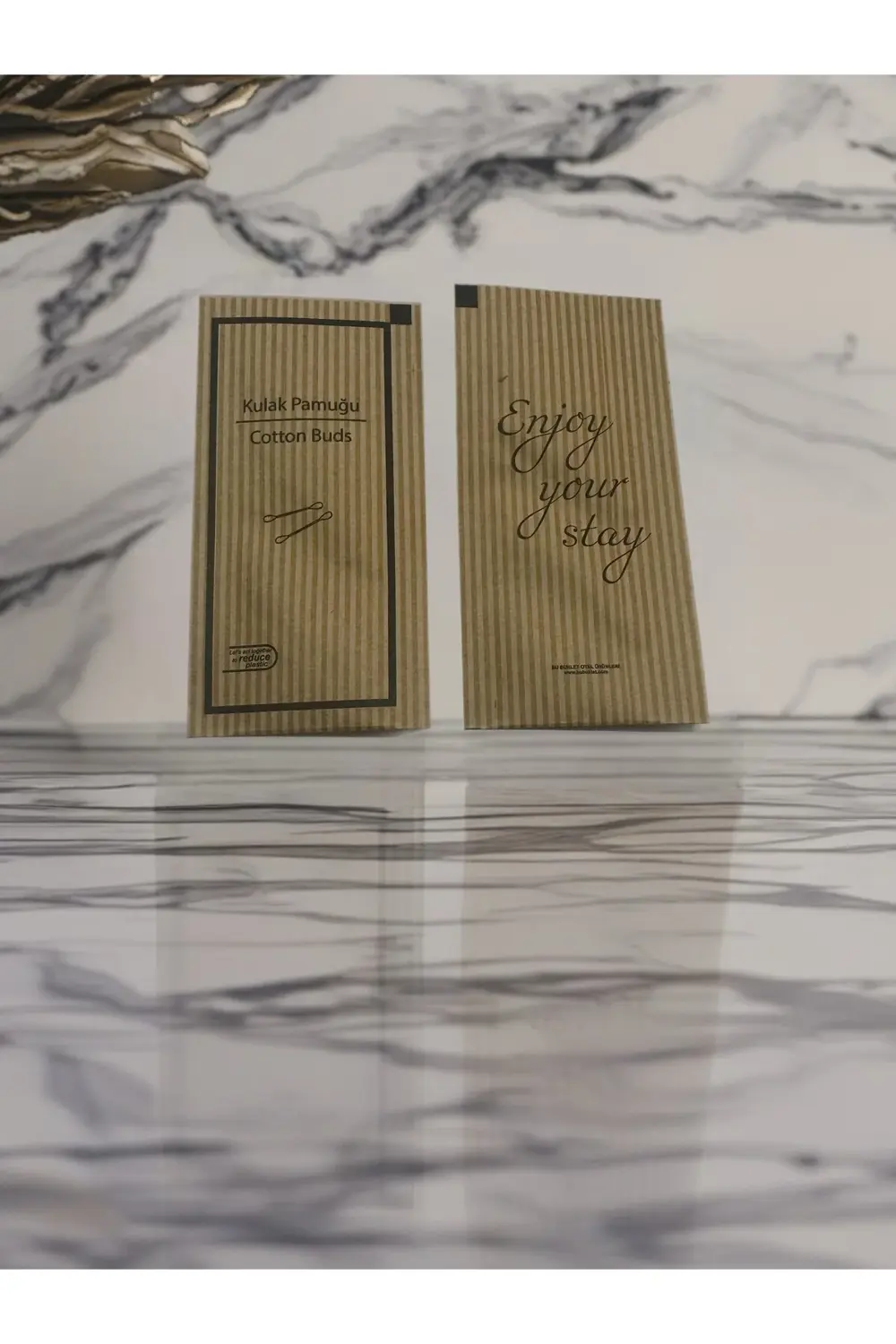 250 Adet Tek Kullanımlık Otel Tipi Kulak Pamuğu