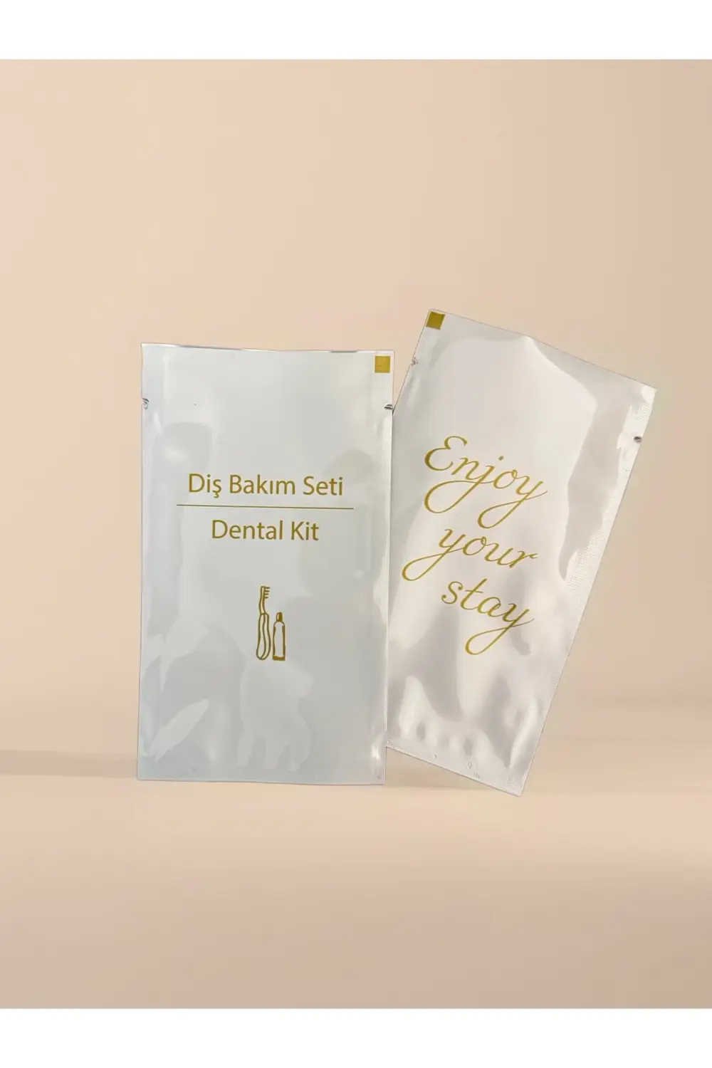 250 adet yırt-aç otel tipi katlanır diş bakım seti