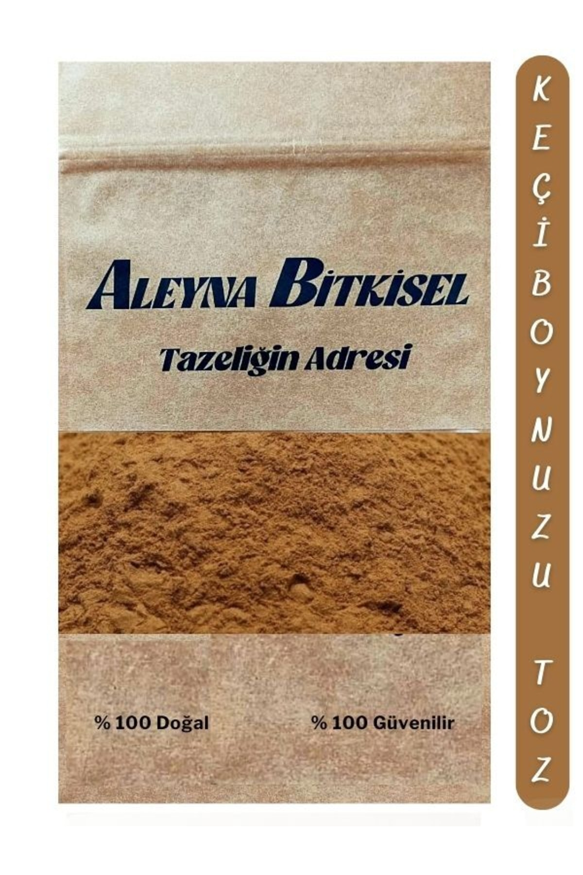 250 gr Keçiboynuzu Tozu Yeni Öğütülmüş Glutensiz Harnup Unu