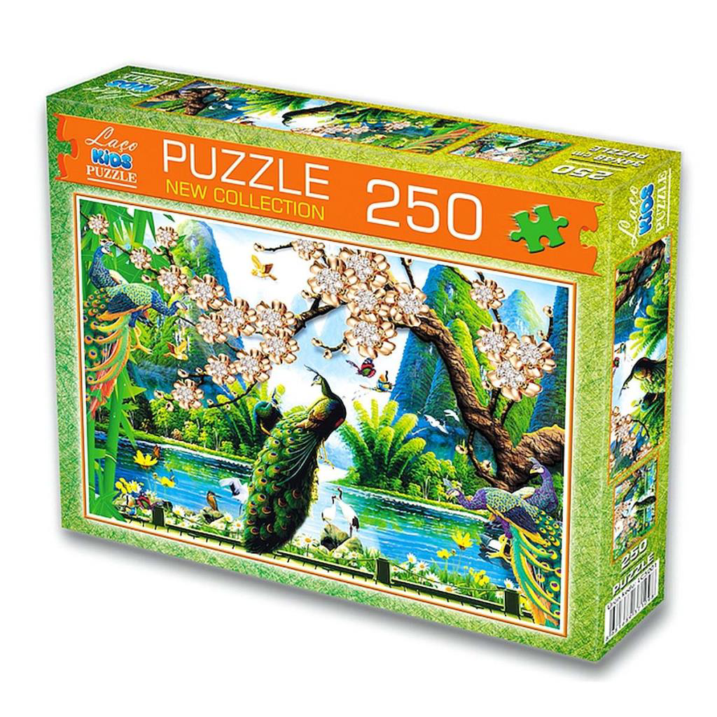 250 Parça Tavus Kuşu Puzzle 250 Parça Tavus Kuşu Puzzle