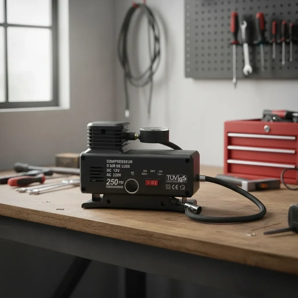 250 PSI Oto Hava Kompresörü - 220V ve 12V Uyumlu Yol Yardım Lastik Şişirme Pompası Fiyatı, Yorumları ve Özellikleri