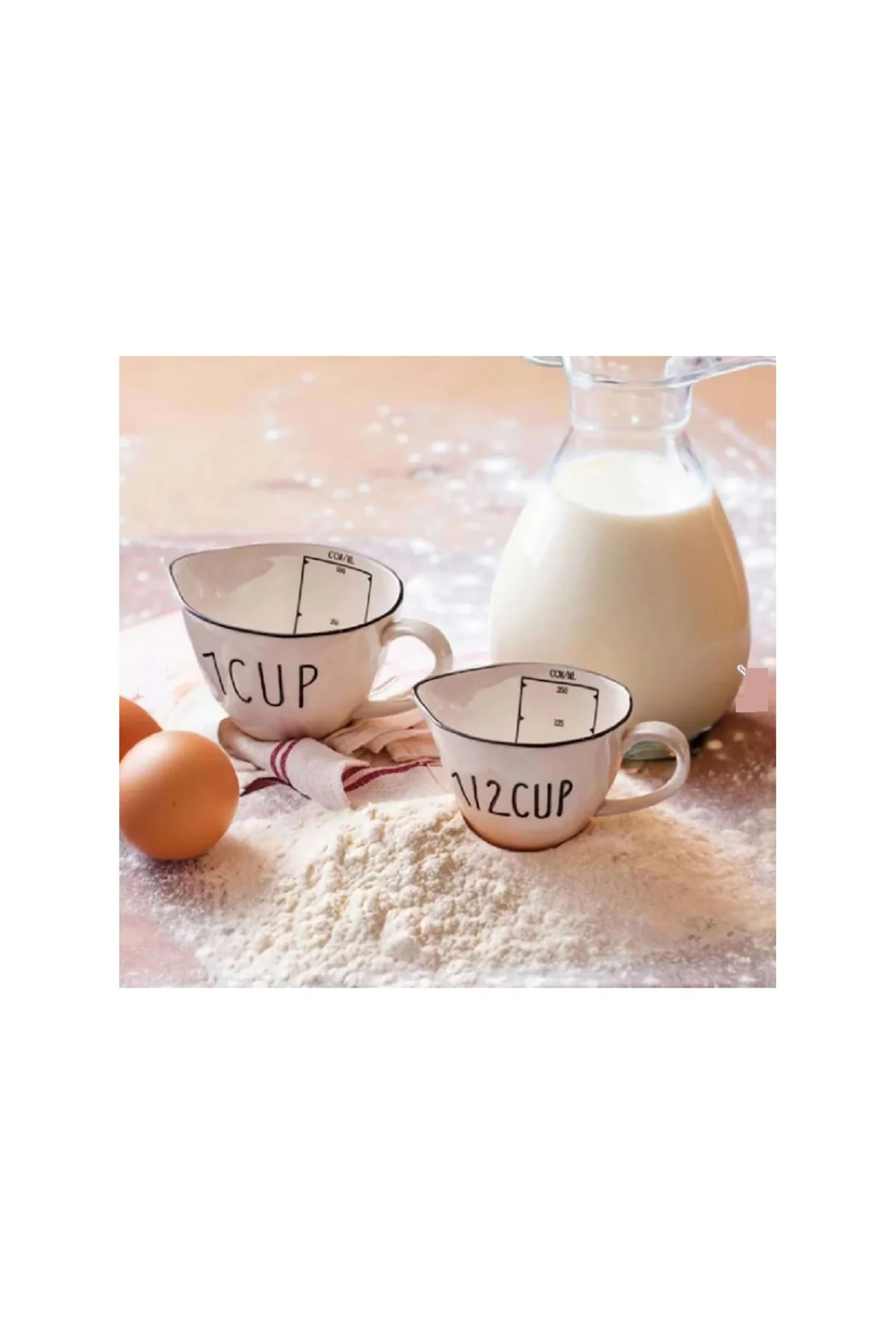 250 ve 500 ml Ölçü Kabı Seti