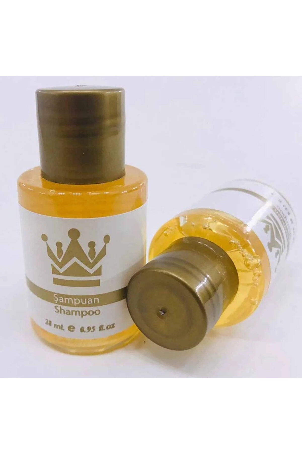 2500 Adet Etiketli Standart Otel Tipi Mini Duş Şampuanı 30 Ml Sil
