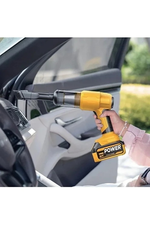25.000mah Çift Bataryalı Auhma 20.000pa Ultra Çekim Güçlü Çantalı Araç Temizleme Süpürgesi 25.000mah Çift Bataryalı Auhma 20.000pa Ultra Çekim Güçlü Çantalı Araç Temizleme Süpürgesi
