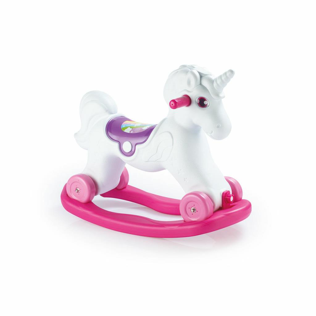 2509 Tekerlekli Unicorn Sallanan At -Dolu 2509 Tekerlekli Unicorn Sallanan At -Dolu