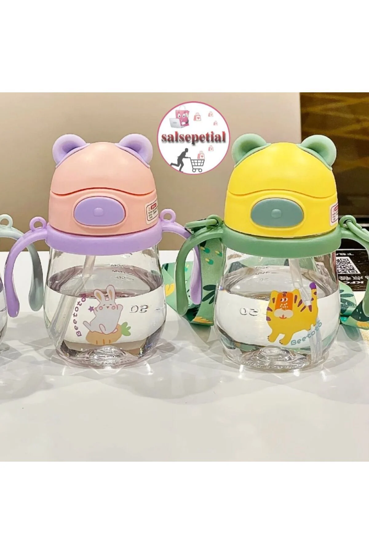250ml Ayıcık Figürlü Pipeti Suluk Bebek Matara Askılı Sevimli Su Şişesi Bebek Pipetli Biberon Matara Fiyatı, Yorumları ve Özellikleri