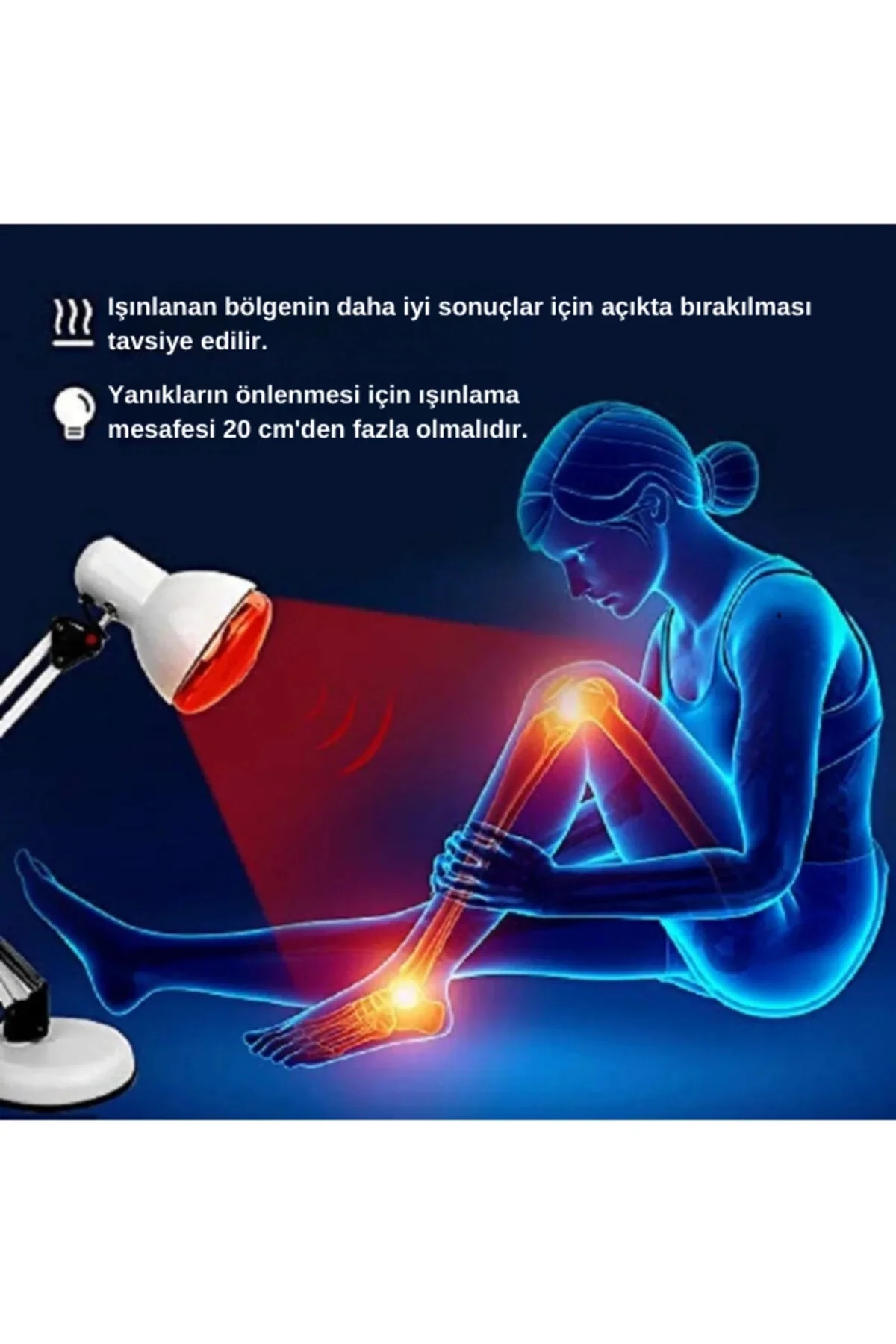 250W Kızılötesi (infrared) Isıtıcılı Fizik Tedavi Lambası (Kırmızı Işık) E27 (Kalın Duy) 250W Kızılötesi (infrared) Isıtıcılı Fizik Tedavi Lambası (Kırmızı Işık) E27 (Kalın Duy)